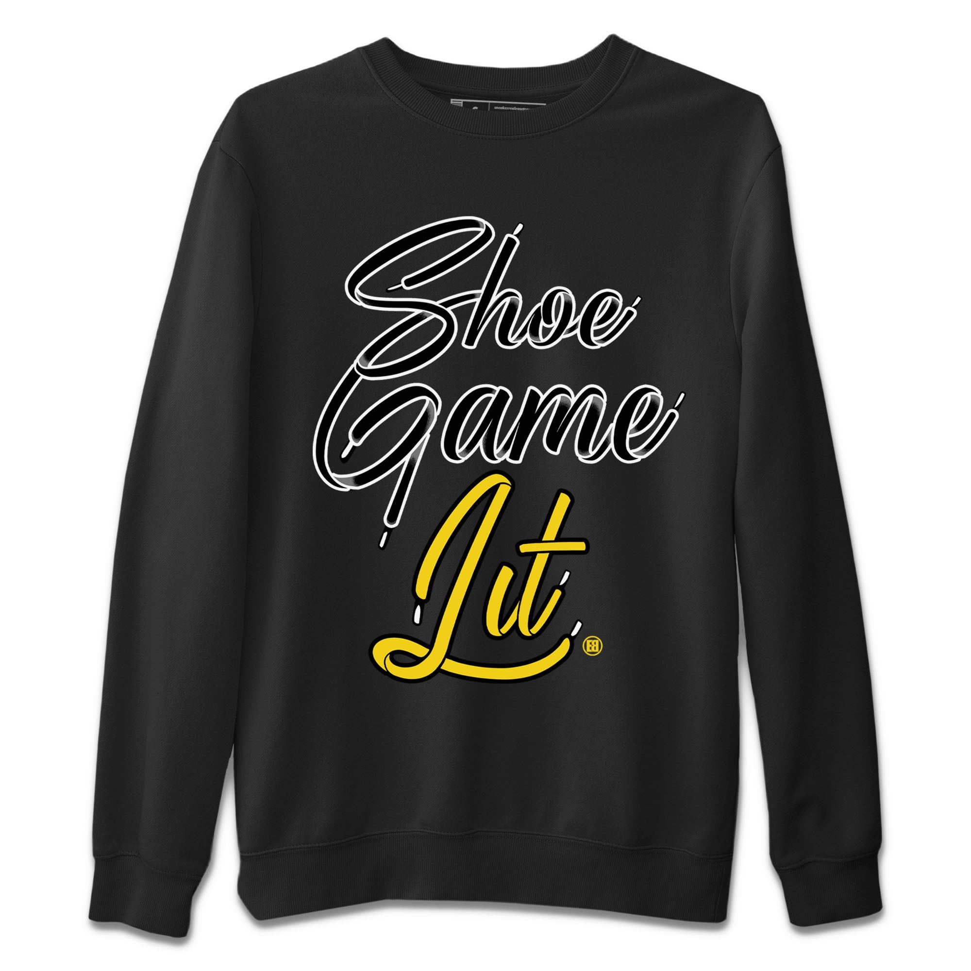 Shoe Game Lit Shoe Lace Unisex Tops - Air Jordan 4 Thunder