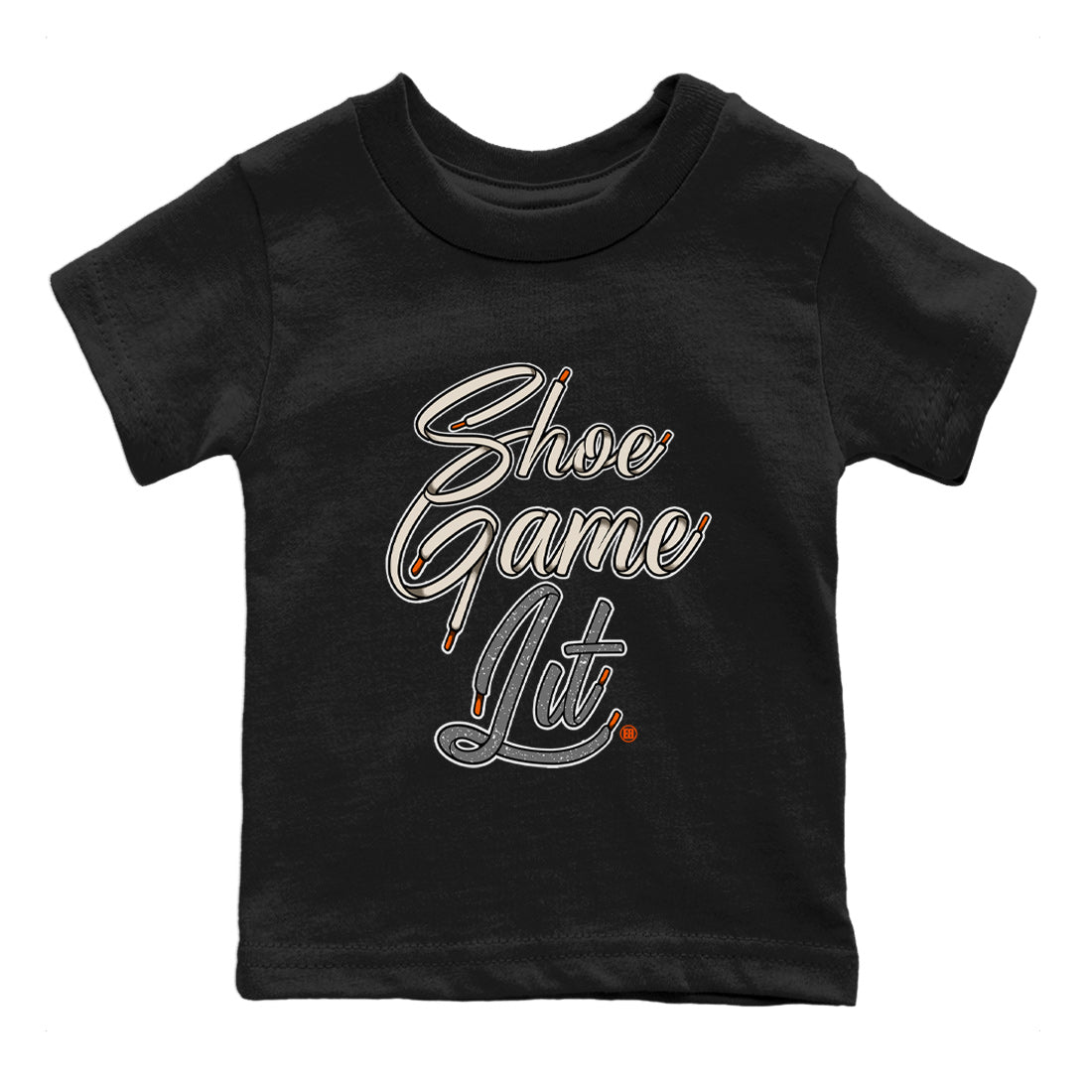 Shoe Game Lit Shoe Lace Kids Tops - Air Jordan 5 Craft