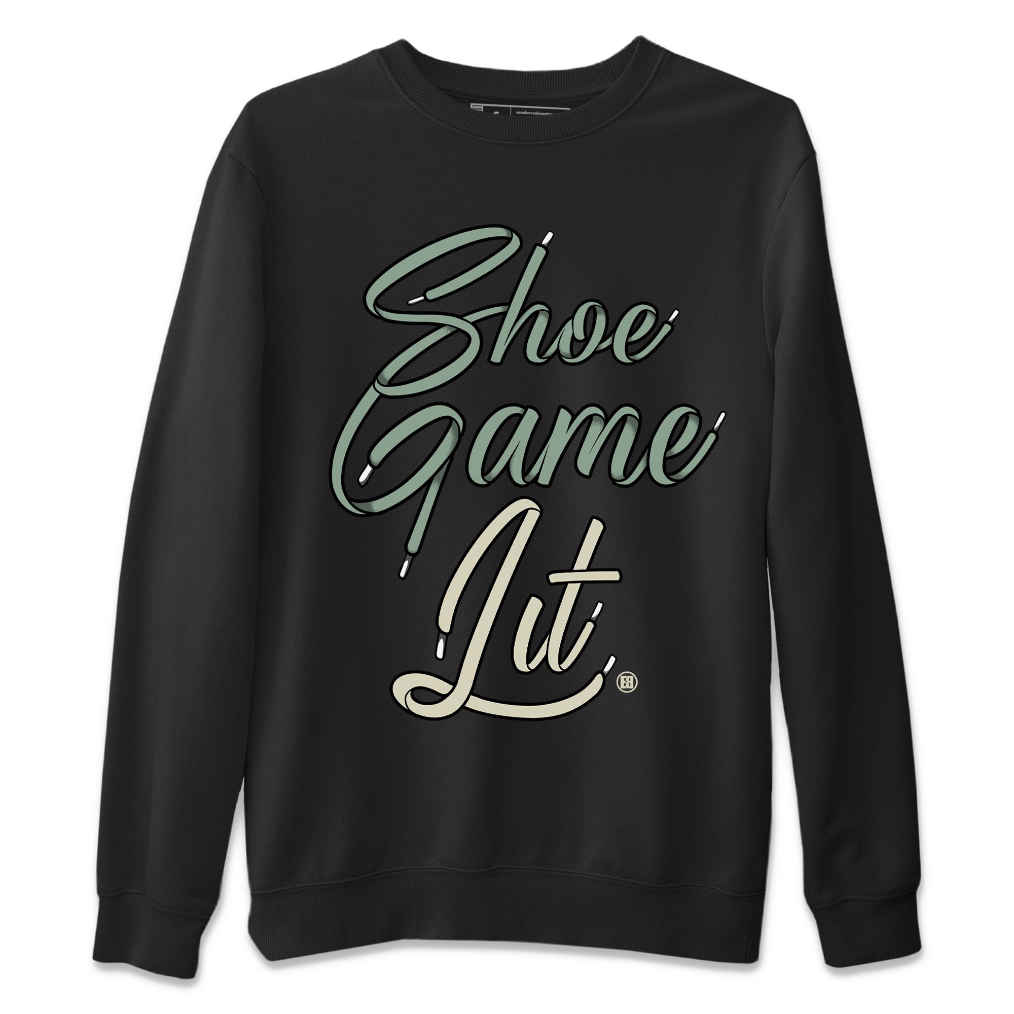 Shoe Game Lit Shoe Lace Unisex Tops - Dunk Mica Green