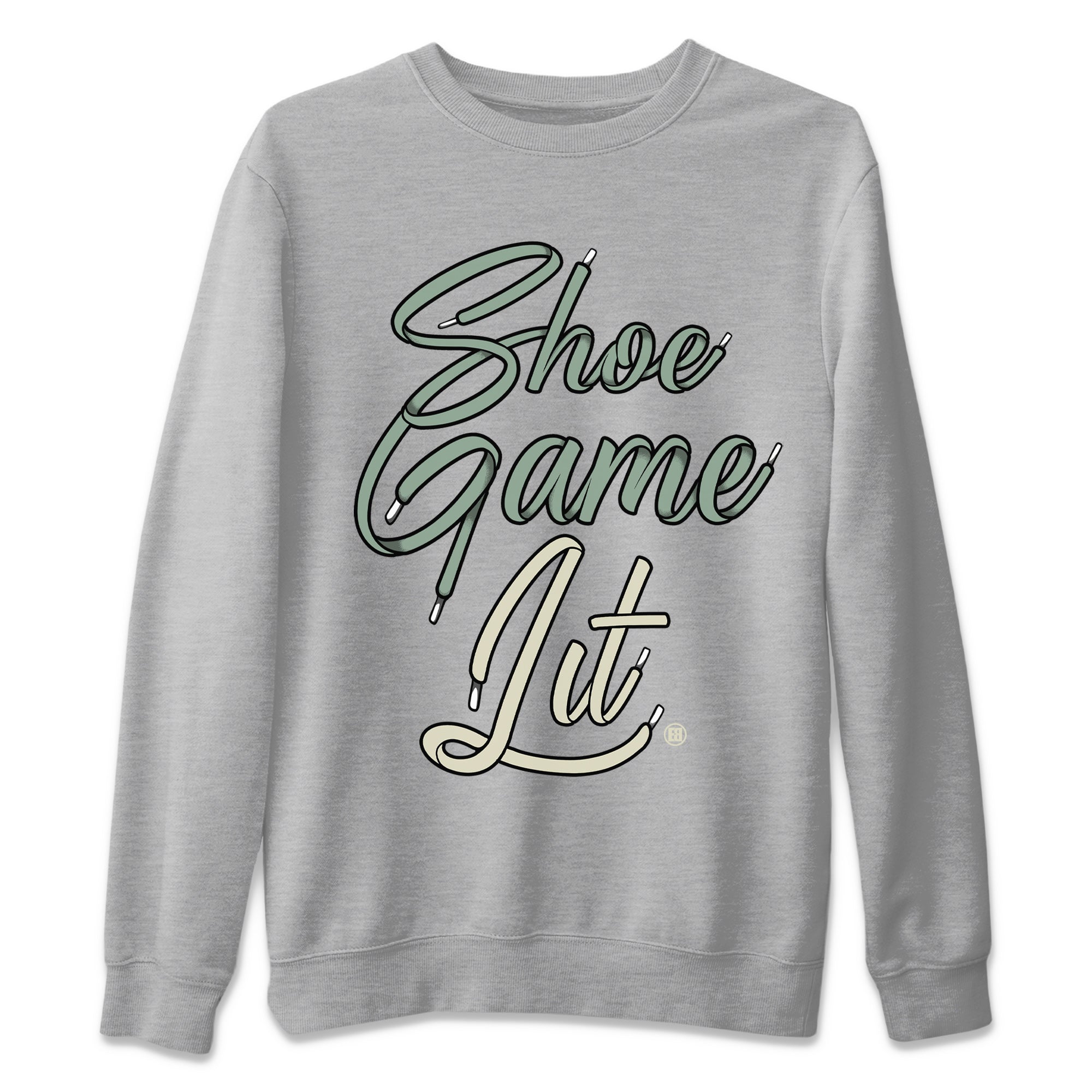 Shoe Game Lit Shoe Lace Unisex Tops - Dunk Mica Green