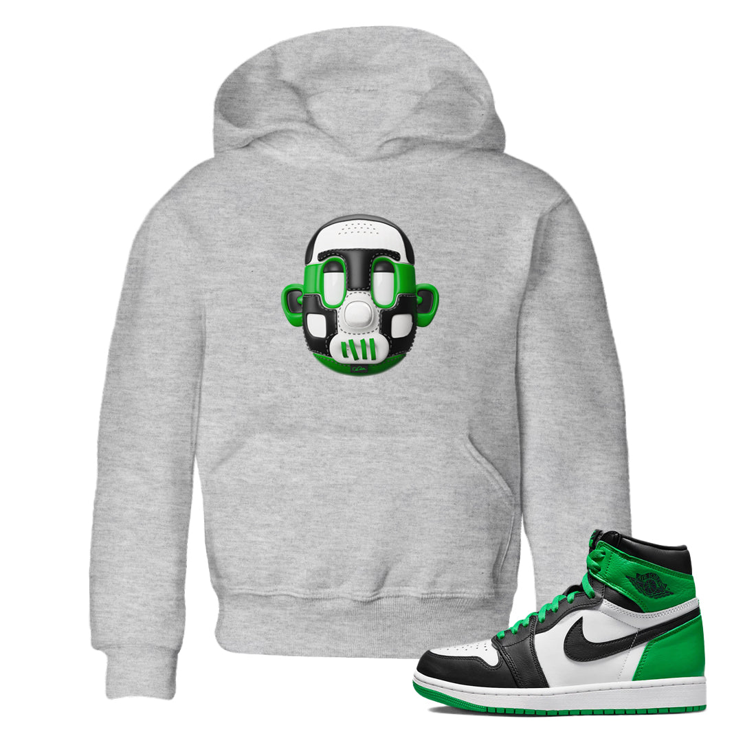 Shoe Head Kids Tops - Air Jordan 1 Celtics