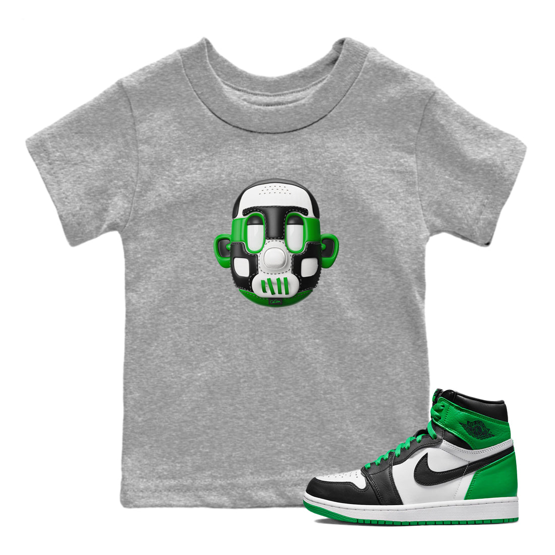 Shoe Head Kids Tops - Air Jordan 1 Celtics