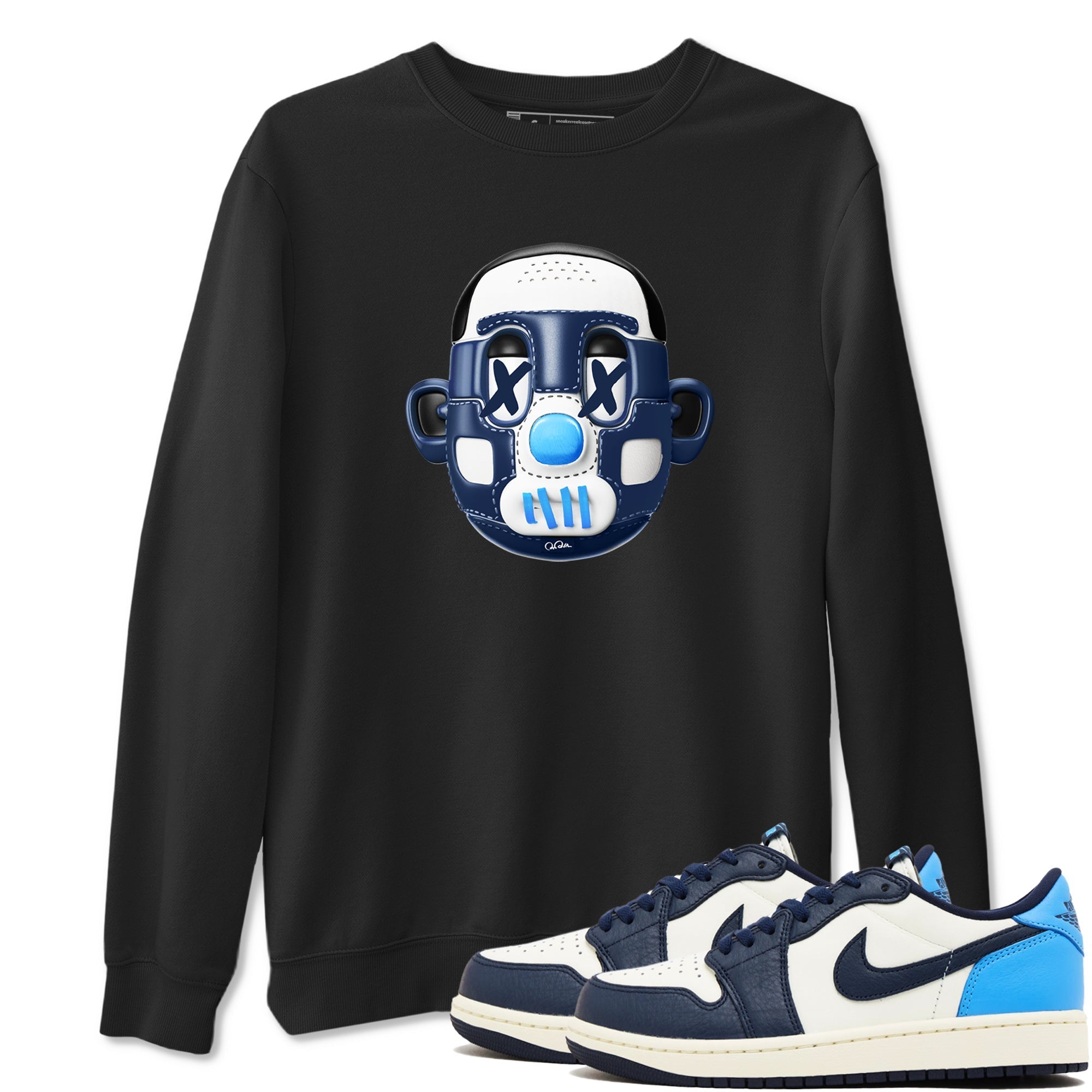 Shoe Head snkmatch Tees - Air Jordan 1 Obsidian