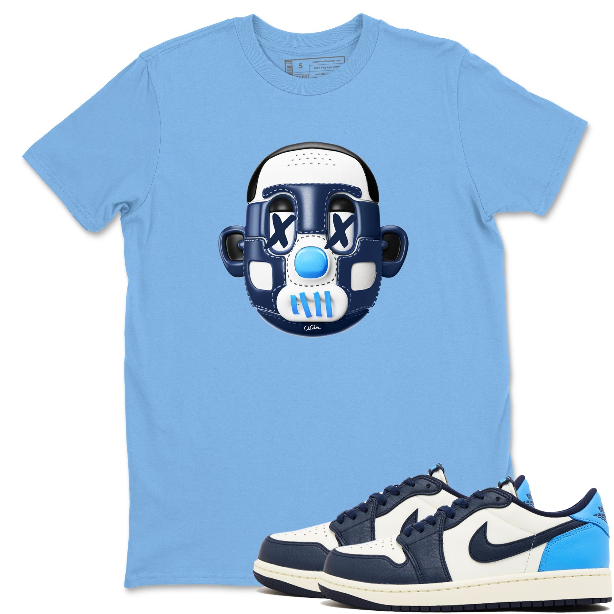 Shoe Head snkmatch Tees - Air Jordan 1 Obsidian