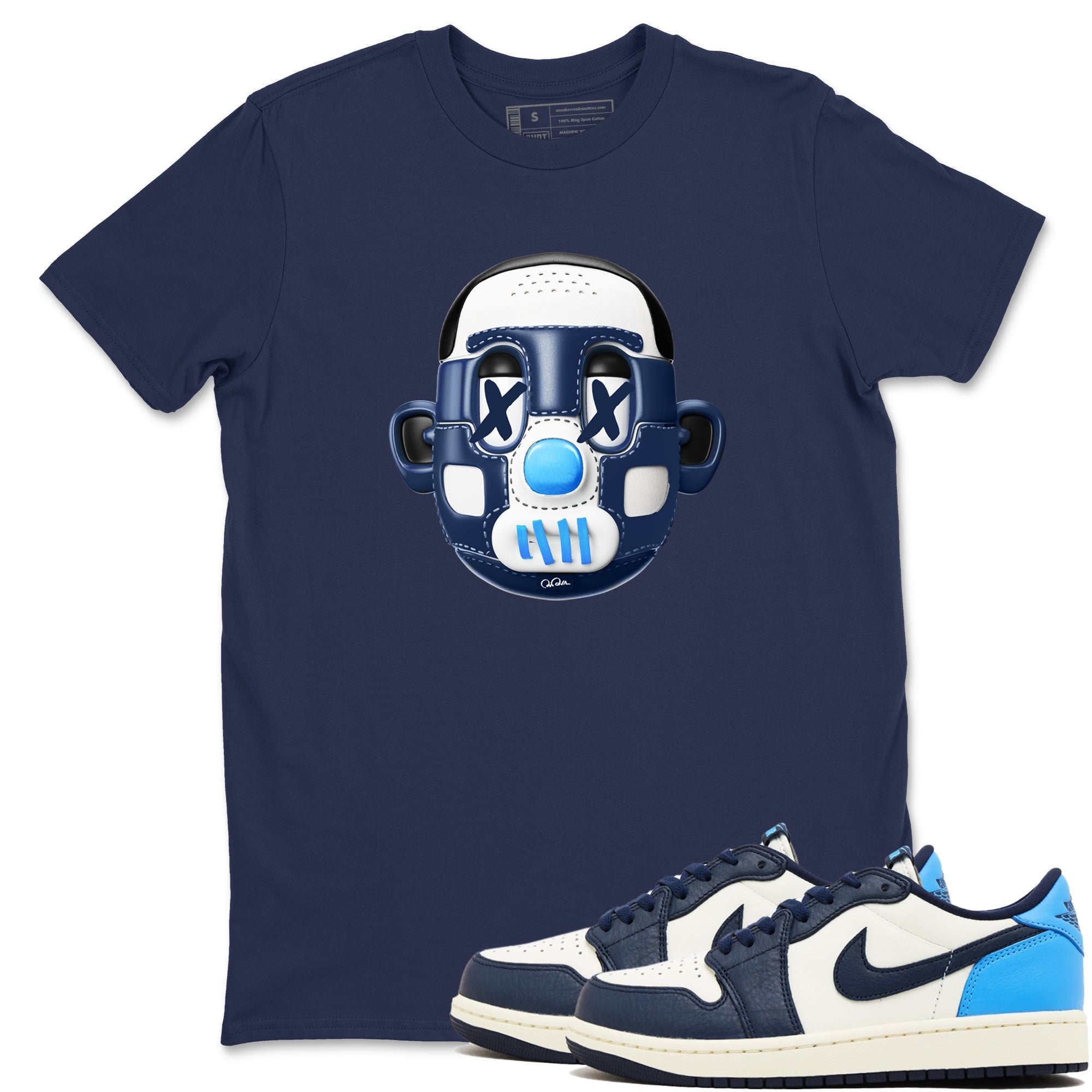 Shoe Head snkmatch Tees - Air Jordan 1 Obsidian