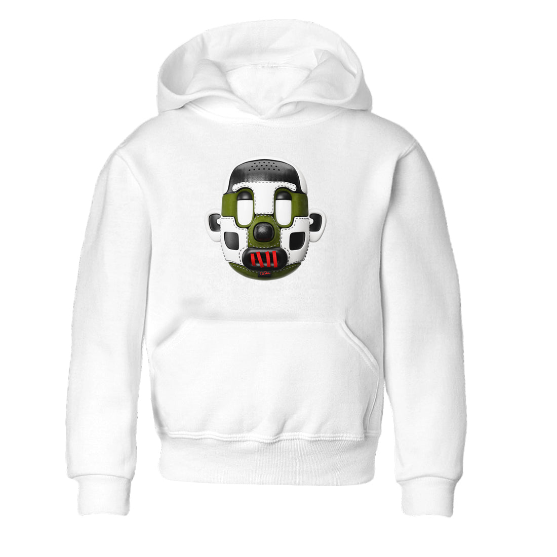 Shoe Head Kids Tops - Air Jordan 1 Travis Scott Olive