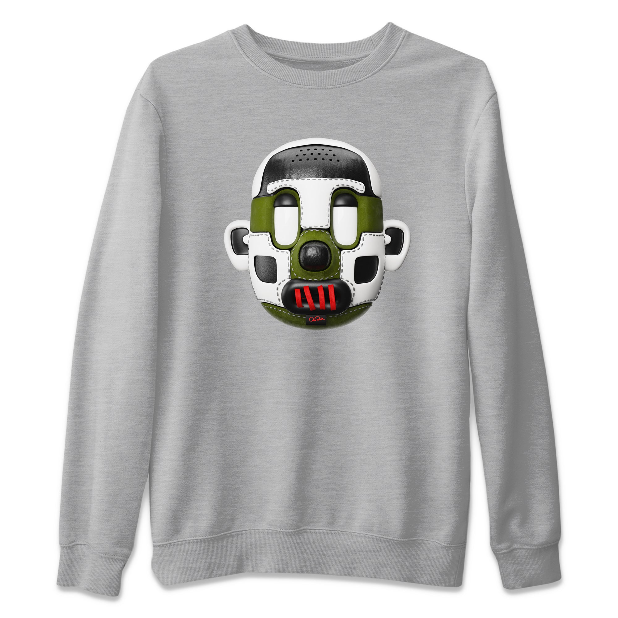 Shoe Head Unisex Tops - Air Jordan 1 Travis Scott Olive