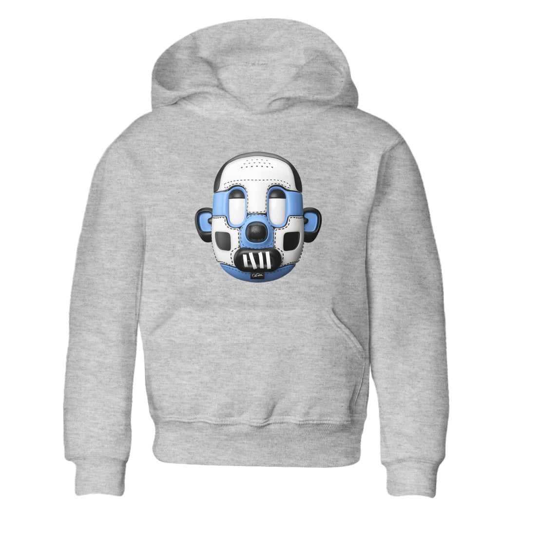 Shoe Head Kids Tops - Air Jordan 1 UNC Toe