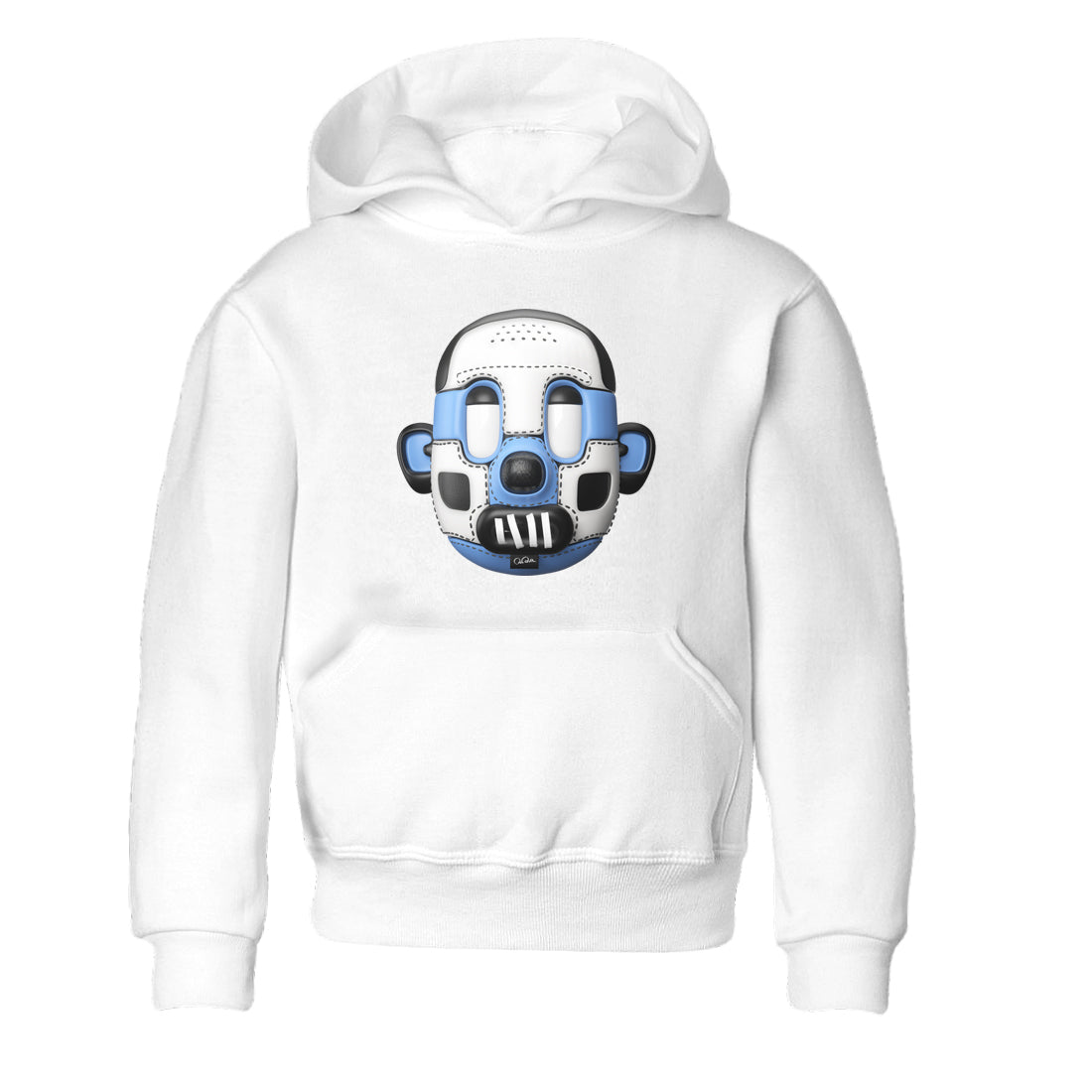 Shoe Head Kids Tops - Air Jordan 1 UNC Toe