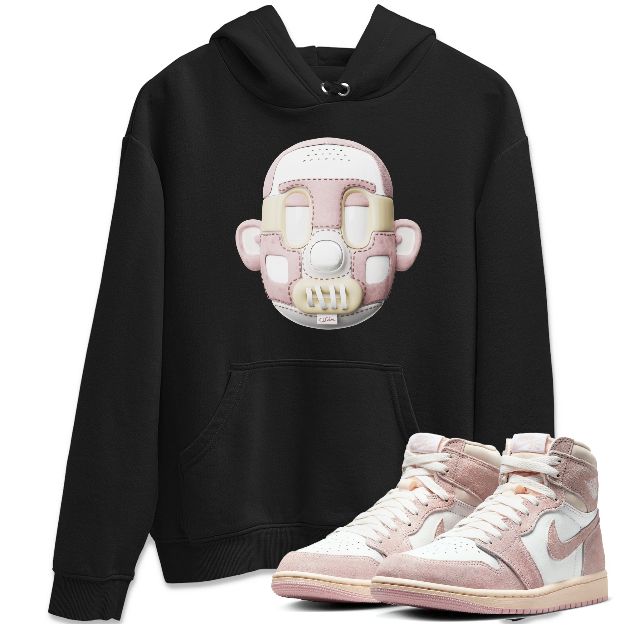 Shoe Head Unisex Tops - Air Jordan 1 Washed Pink