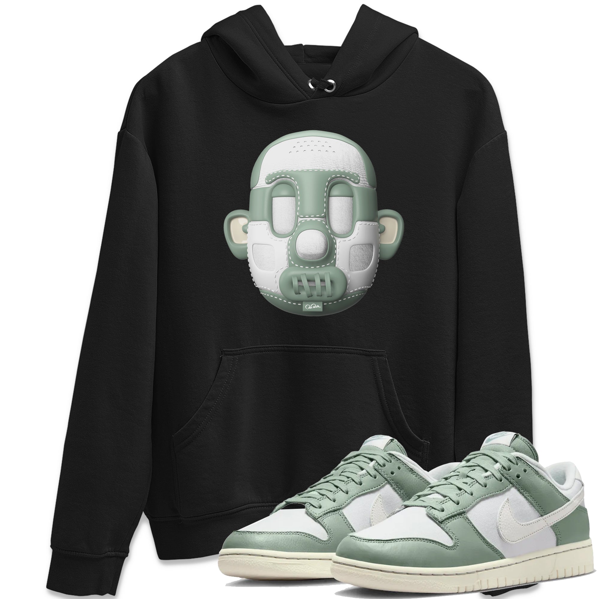 Shoe Head Unisex Tops - Dunk Mica Green