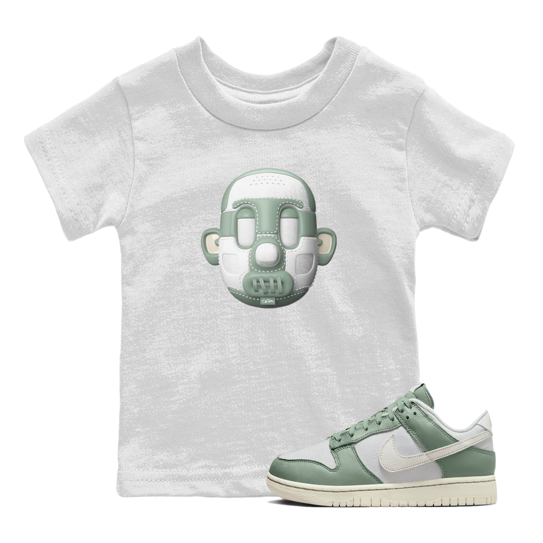 Shoe Head Kids Tops - Dunk Mica Green