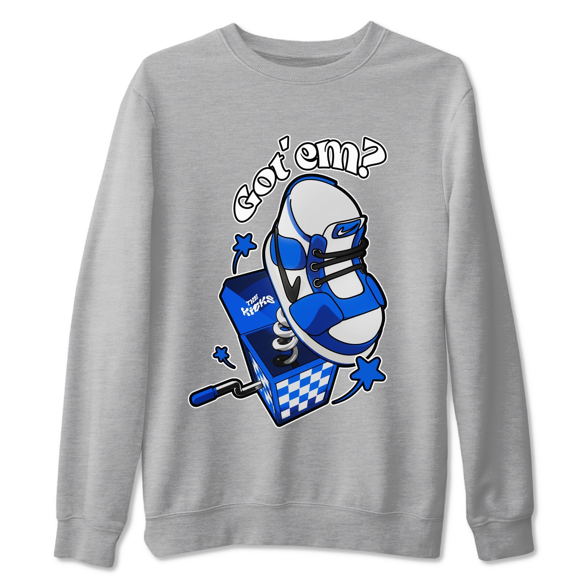 Shoe In The Box snkmatch Tees - Air Jordan 1 Game Royal