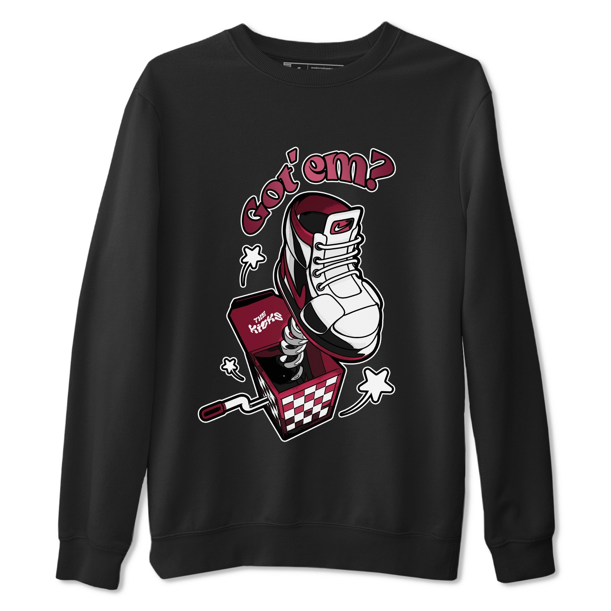 Shoe In The Box snkmatch Tee - Air Jordan 1 Metallic Burgundy