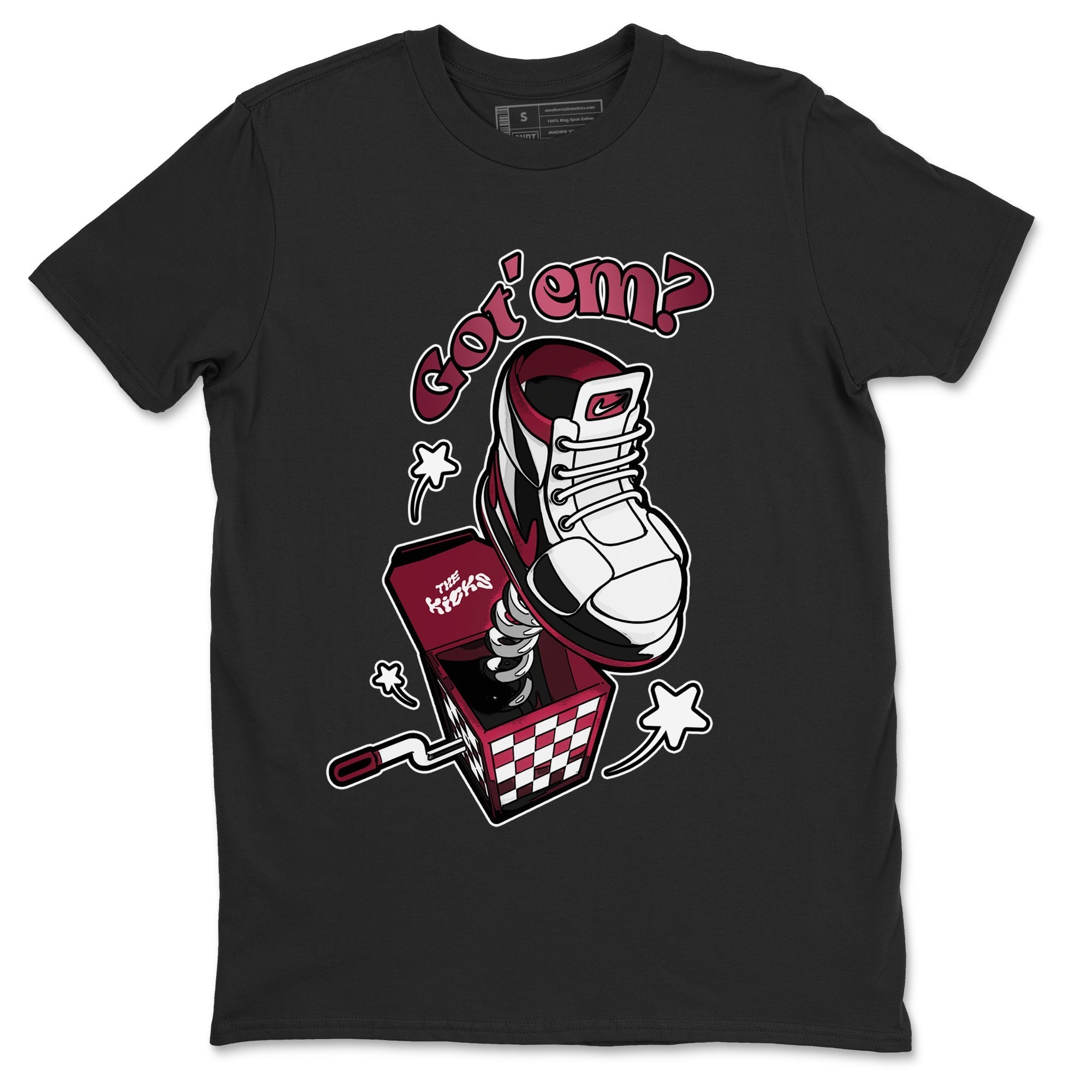 Shoe In The Box snkmatch Tee - Air Jordan 1 Metallic Burgundy