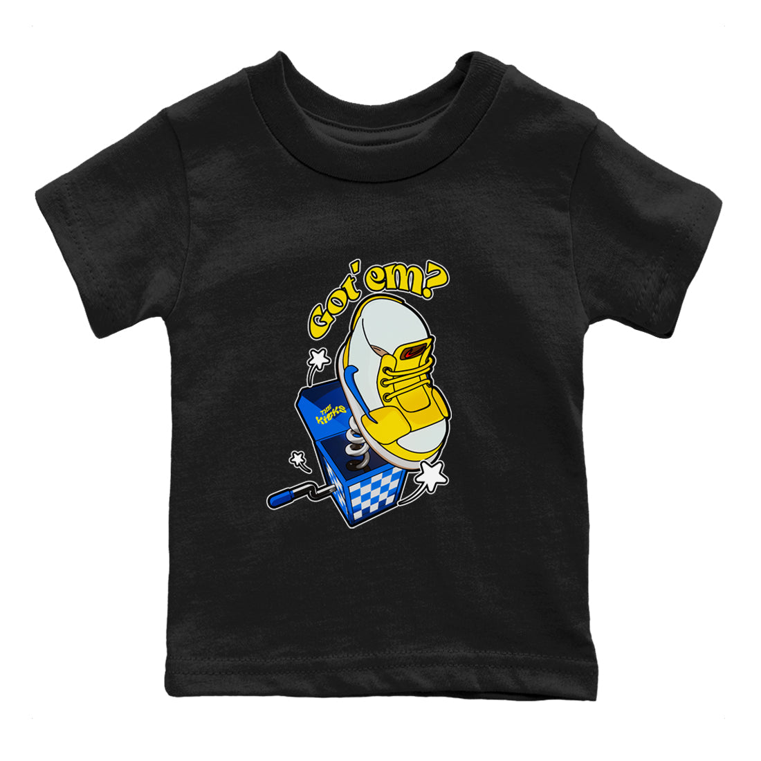 Shoe In The Box snkmatch Tees Kids - Air Jordan 1 Travis Scott Canary