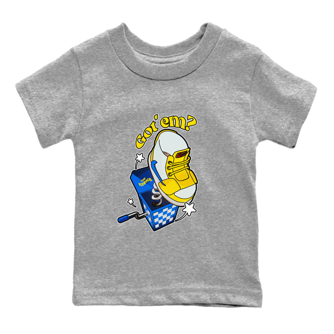 Shoe In The Box snkmatch Tees Kids - Air Jordan 1 Travis Scott Canary