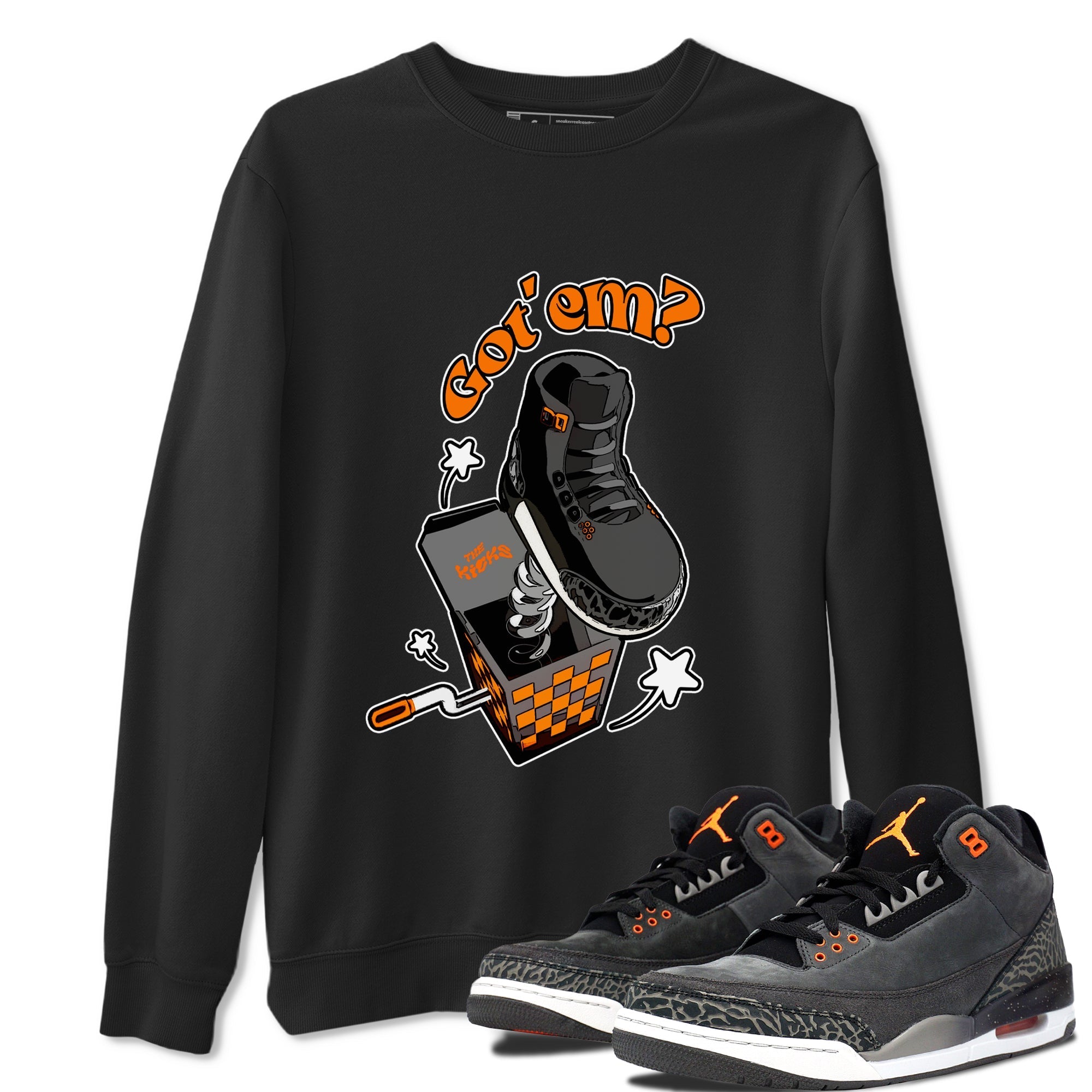 Shoe In The Box snkmatch Tee - Air Jordan 3 Fear