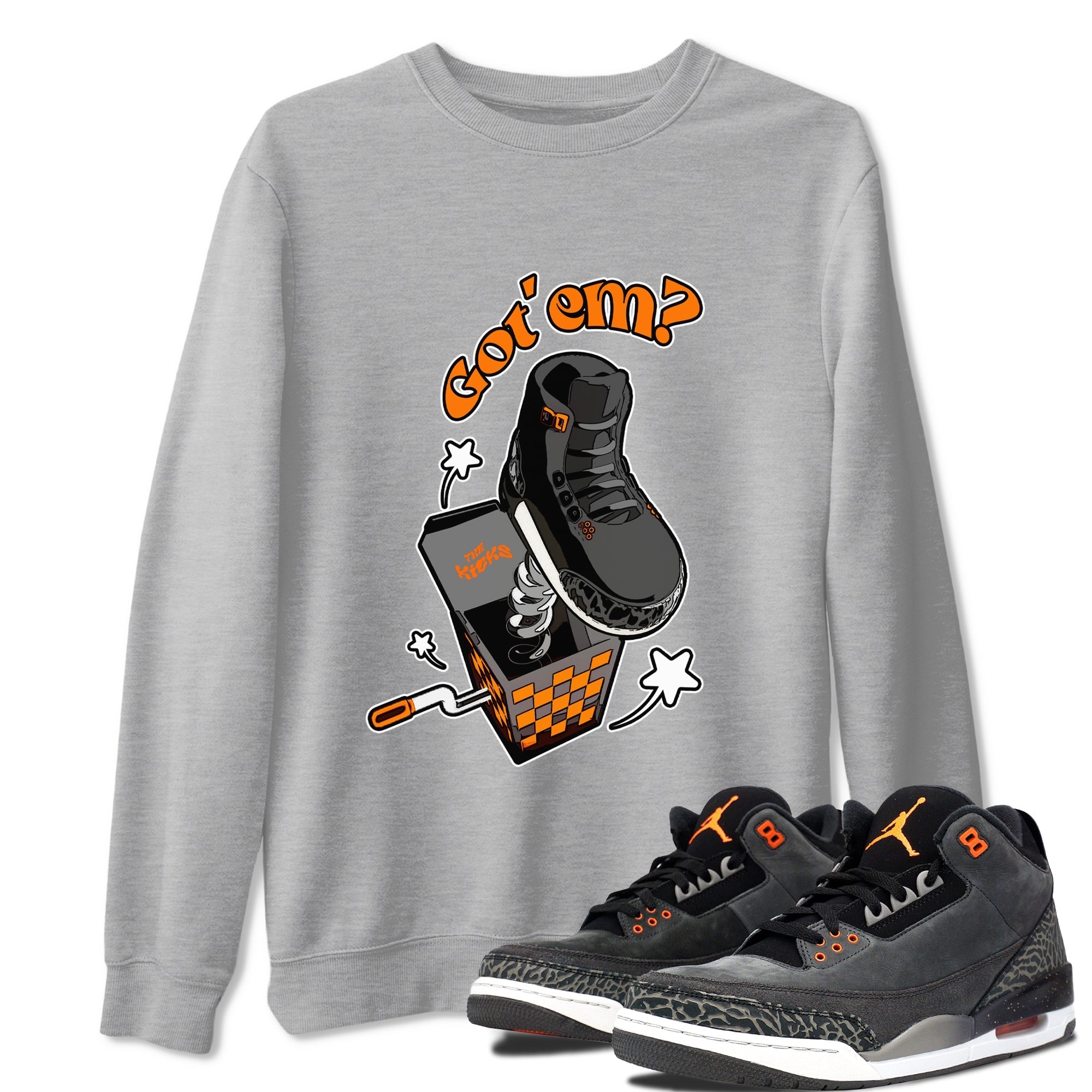 Shoe In The Box snkmatch Tee - Air Jordan 3 Fear