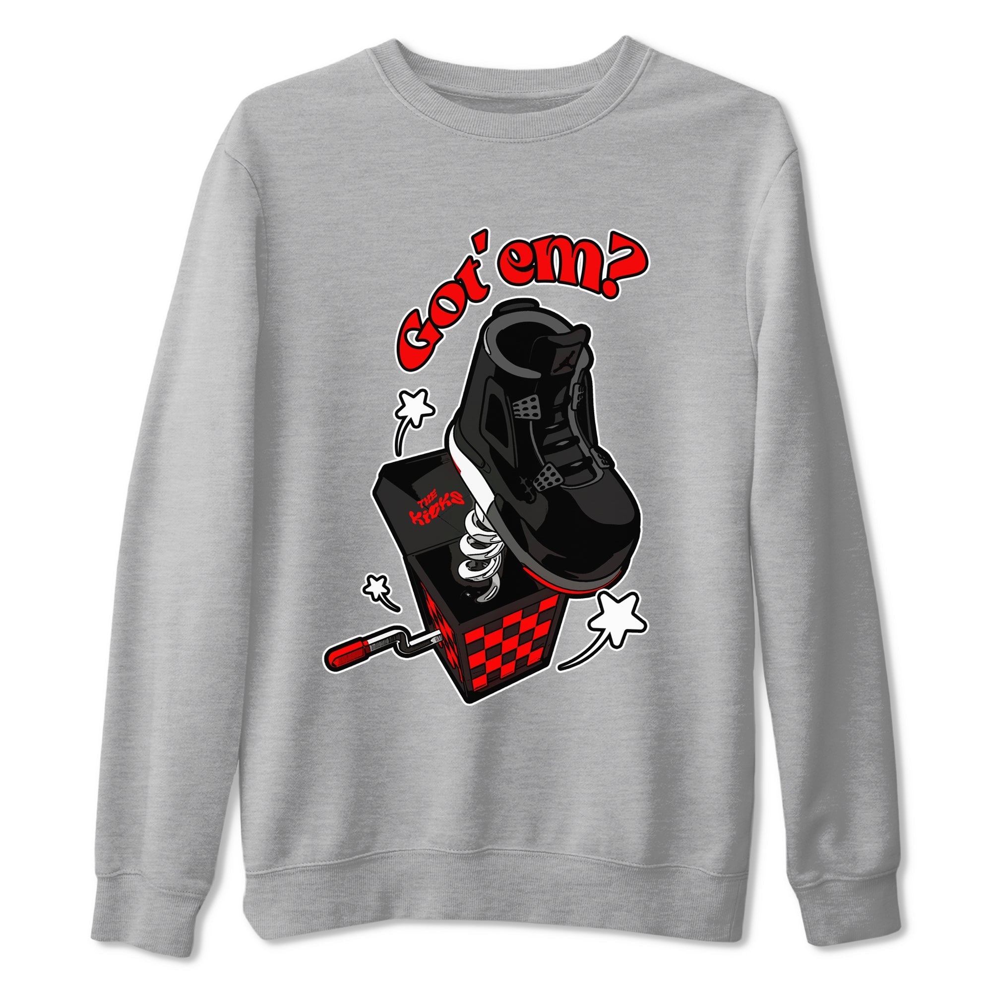 Shoe In The Box snkmatch Tee - Air Jordan 4 Bred Reimagined