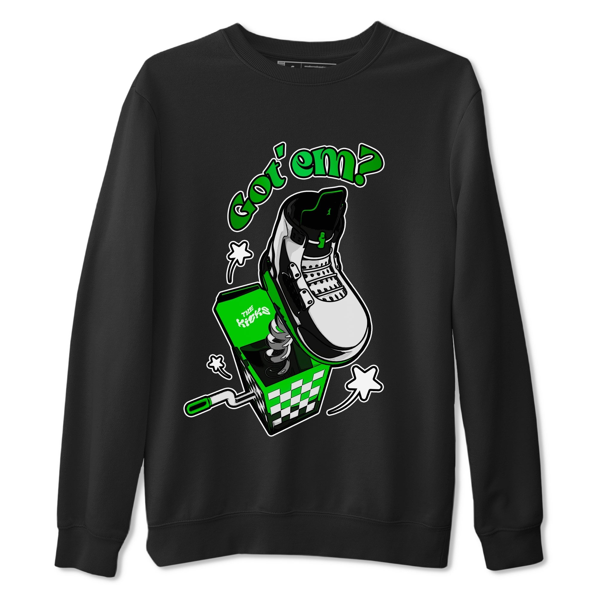 Shoe In The Box snkmatch Tee - Air Jordan 5 Lucky Green