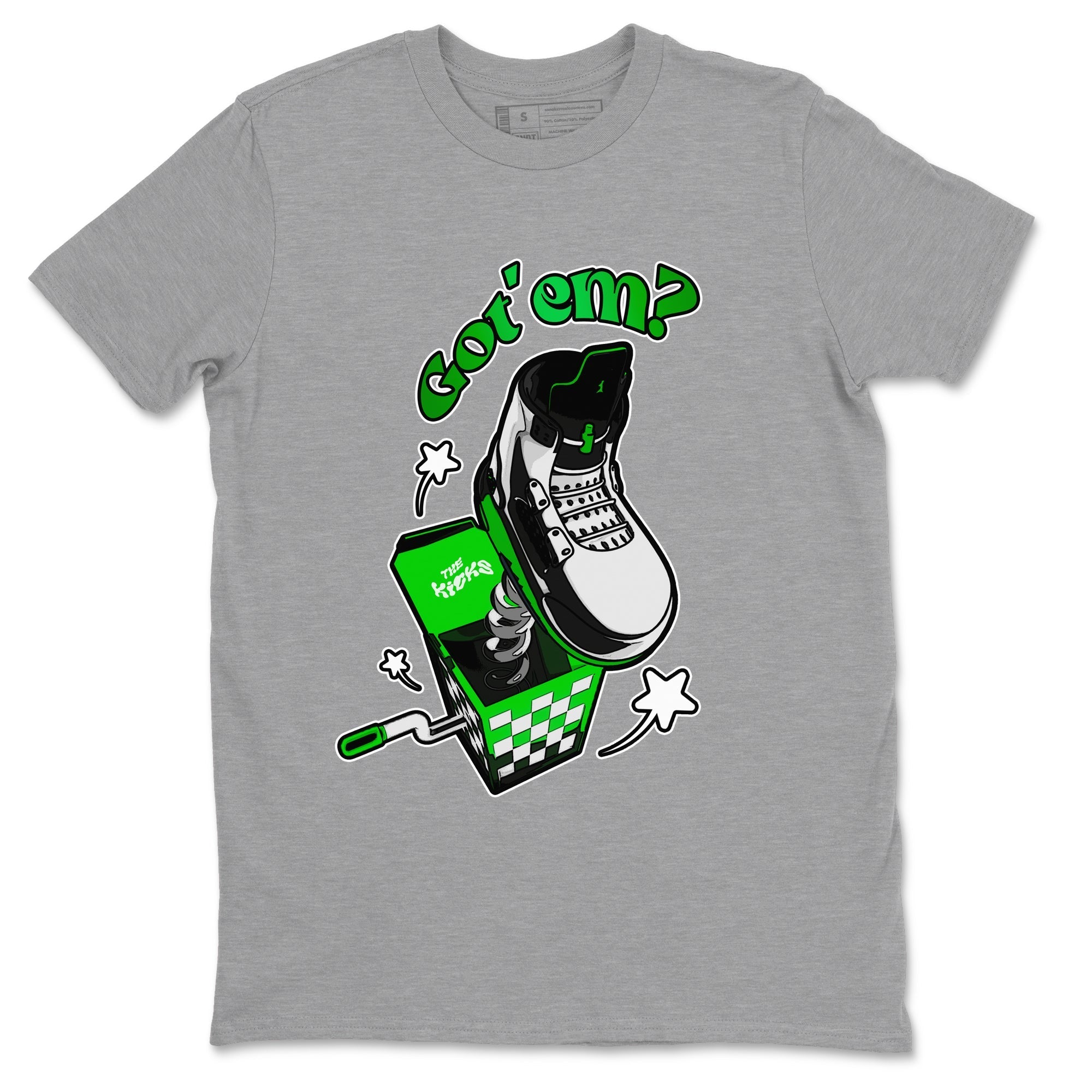 Shoe In The Box snkmatch Tee - Air Jordan 5 Lucky Green