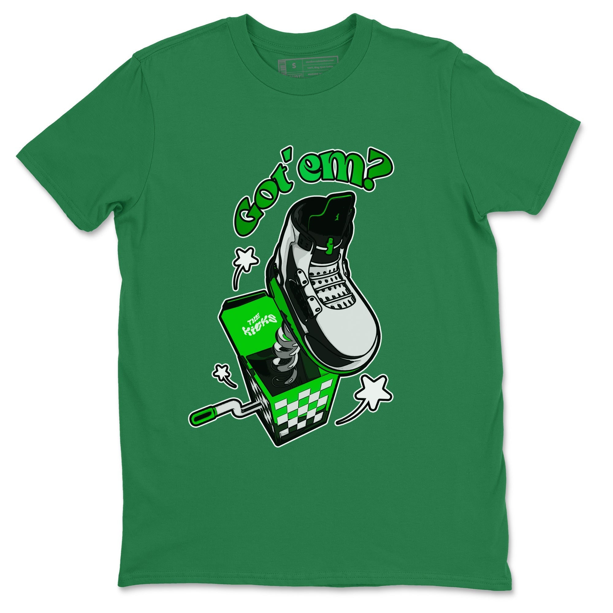 Shoe In The Box snkmatch Tee - Air Jordan 5 Lucky Green