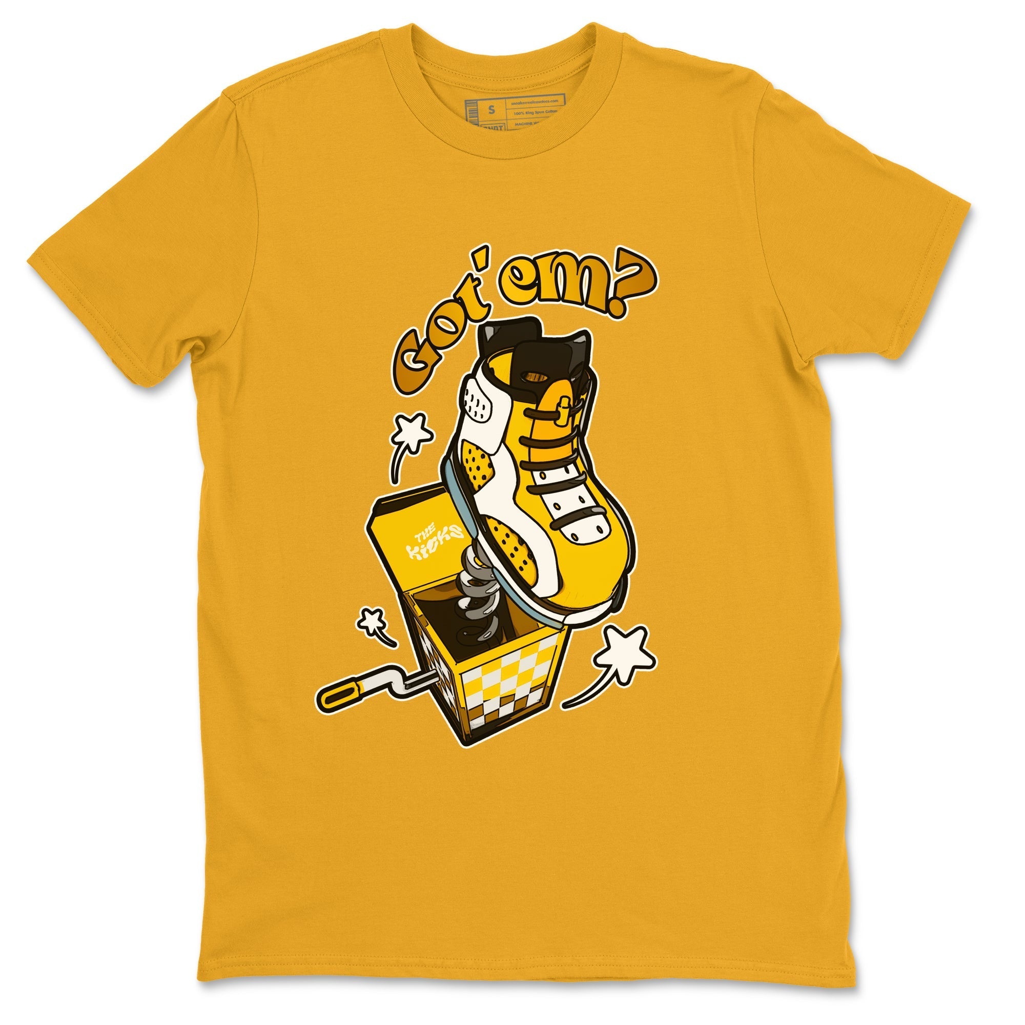 Shoe In The Box snkmatch Tee - Air Jordan 6 Yellow Ochre