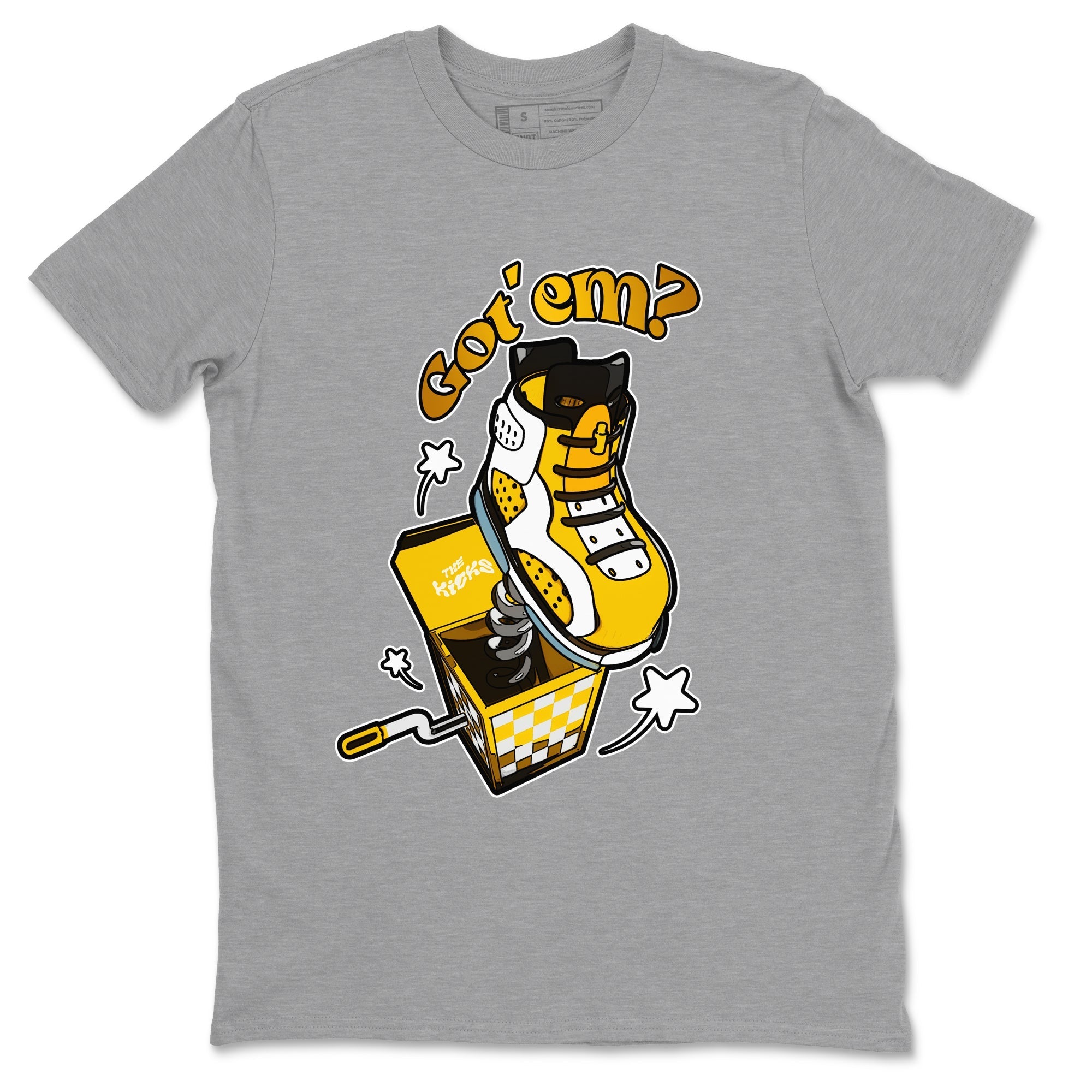 Shoe In The Box snkmatch Tee - Air Jordan 6 Yellow Ochre