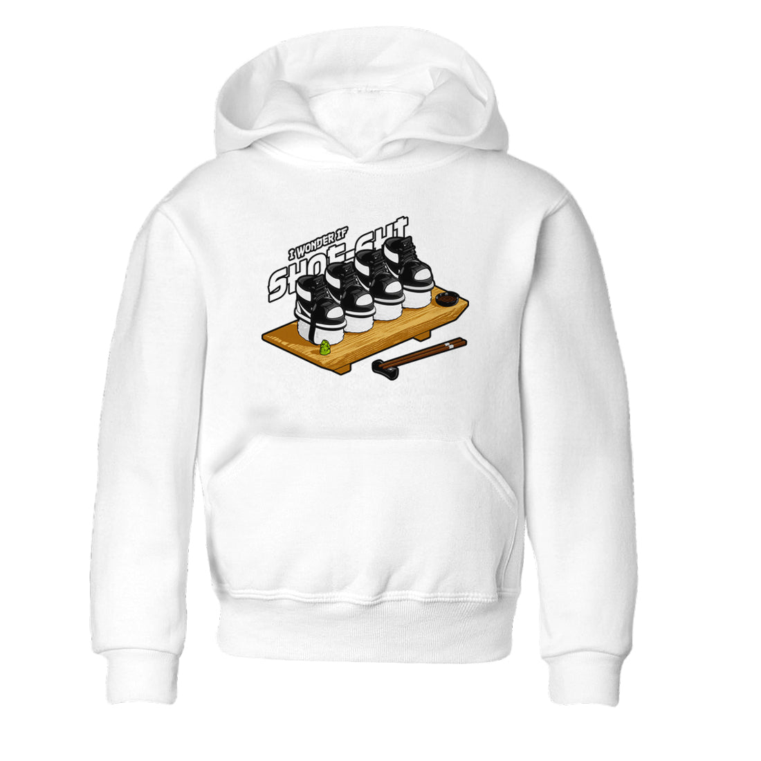 Shoe-Shi snkmatch Tees Kids - Air Jordan 1 Black White