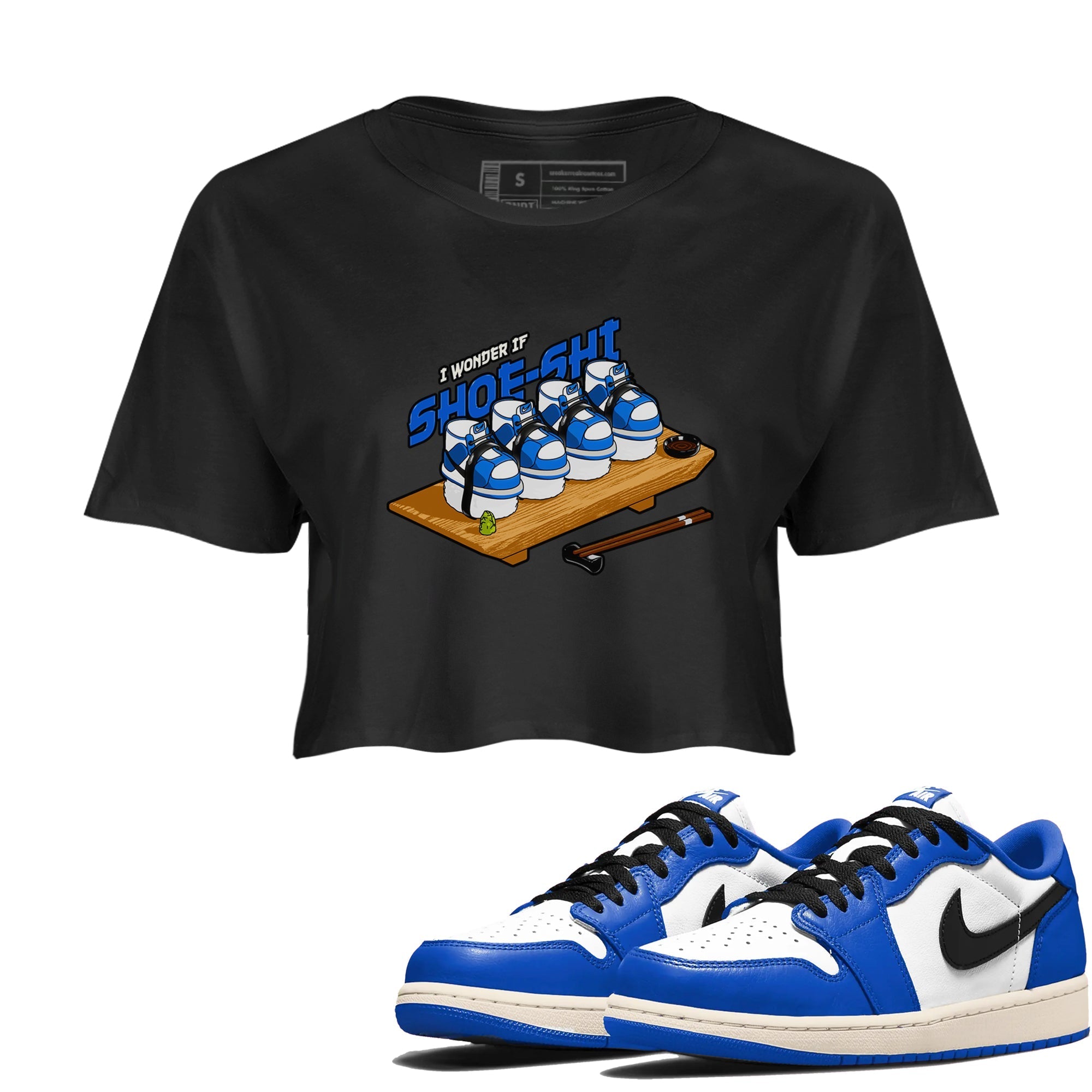 Shoe-Shi snkmatch Women's Top - Air Jordan 1 Game Royal