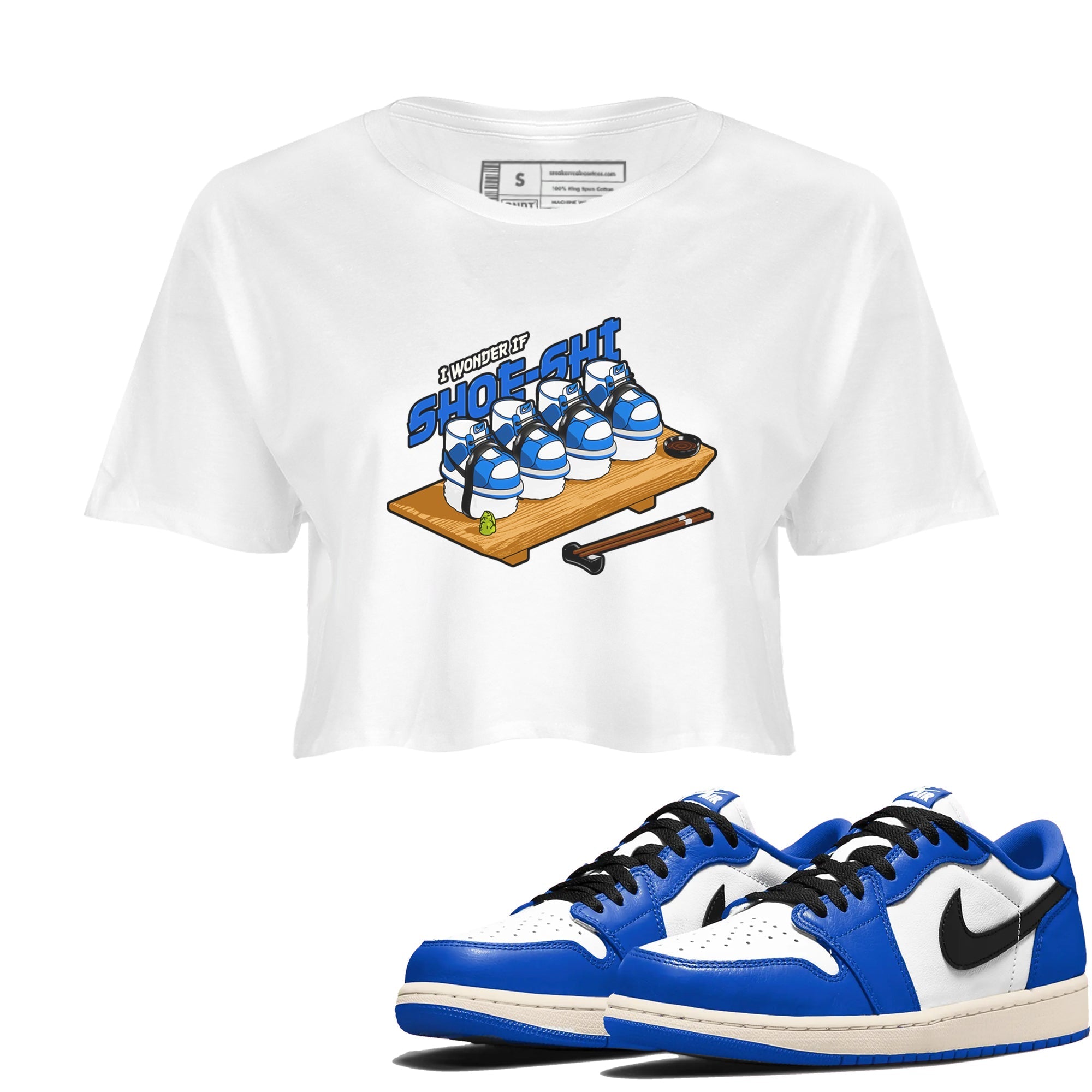 Shoe-Shi snkmatch Women's Top - Air Jordan 1 Game Royal