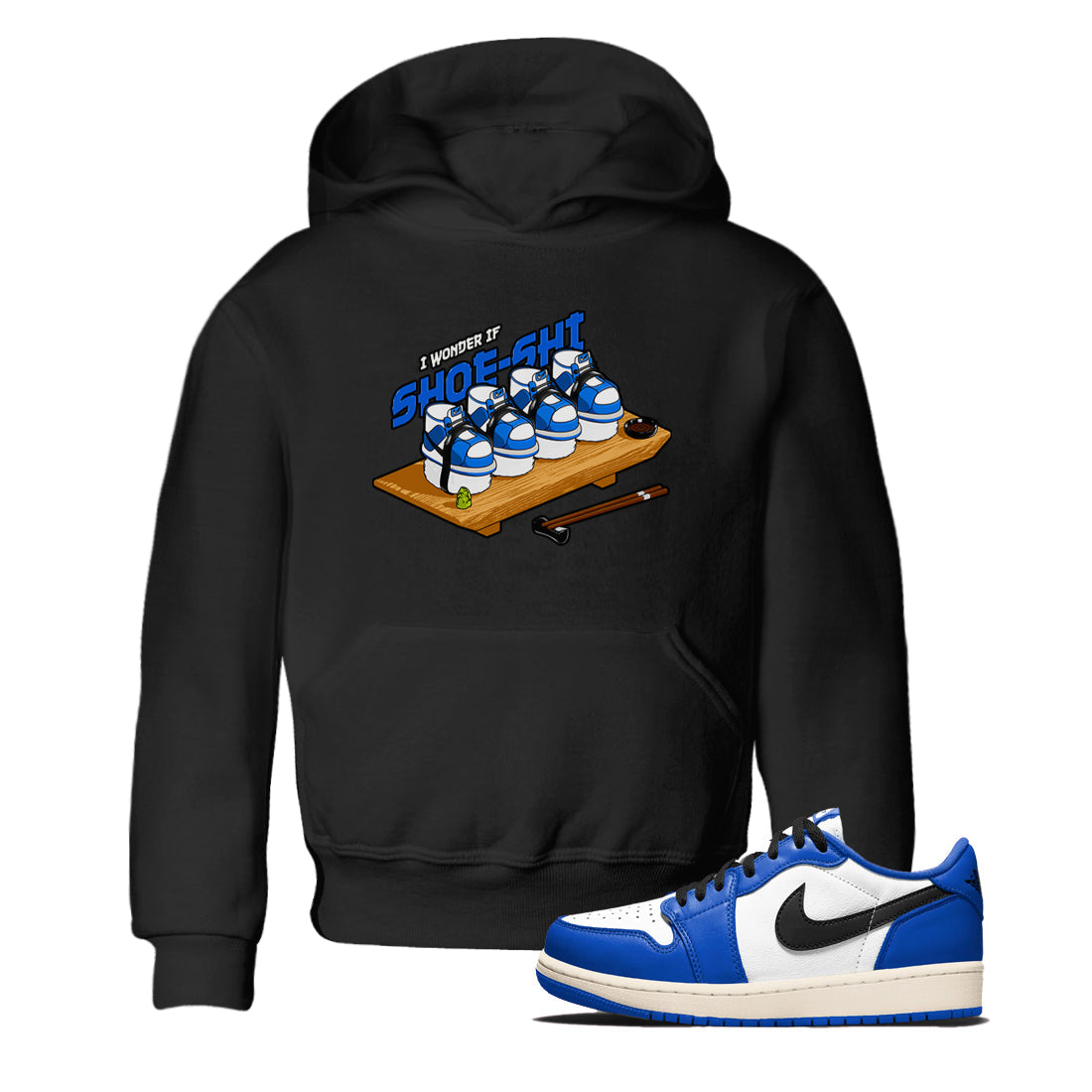 Shoe-Shi snkmatch Tees Kids - Air Jordan 1 Game Royal