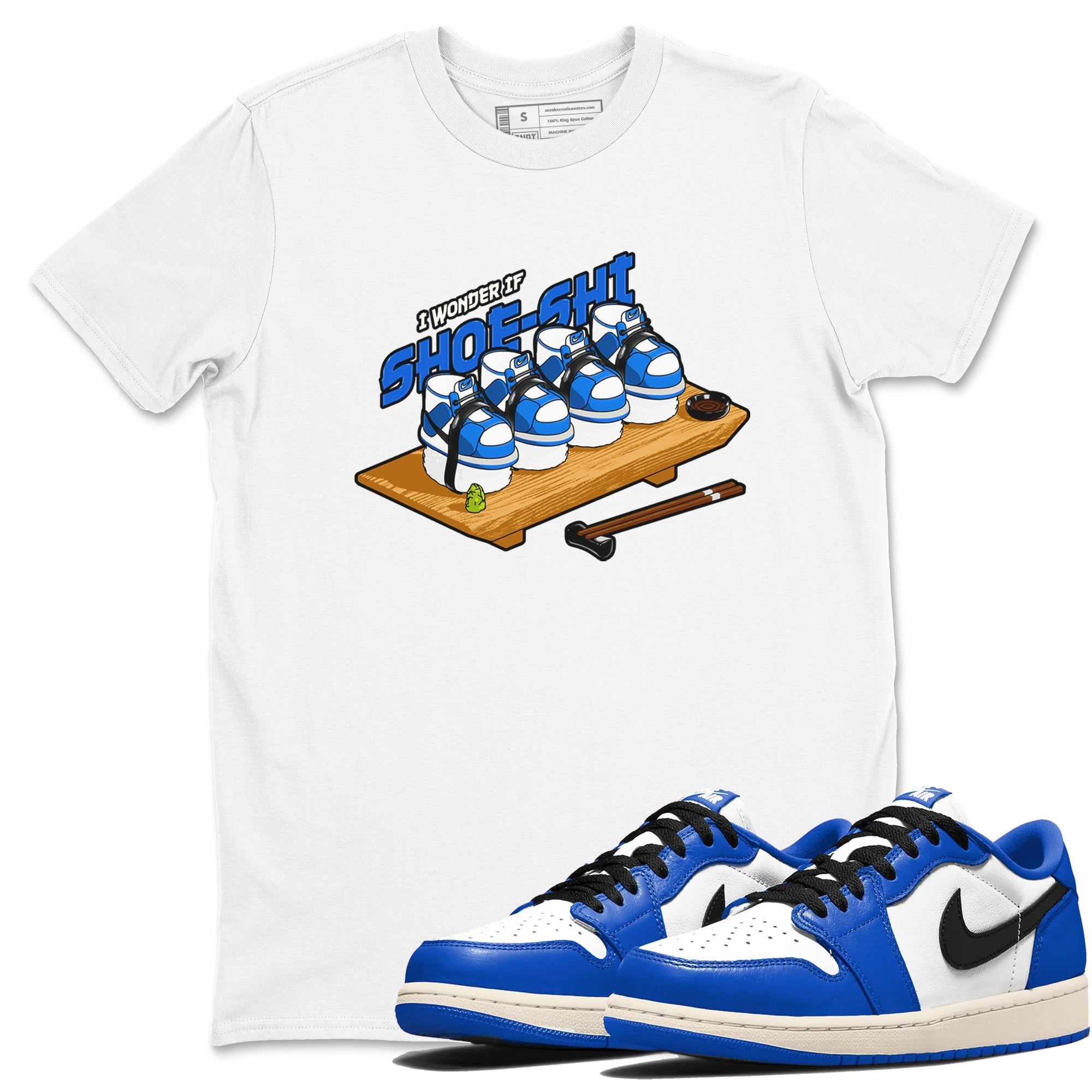 Shoe-Shi snkmatch Tees - Air Jordan 1 Game Royal