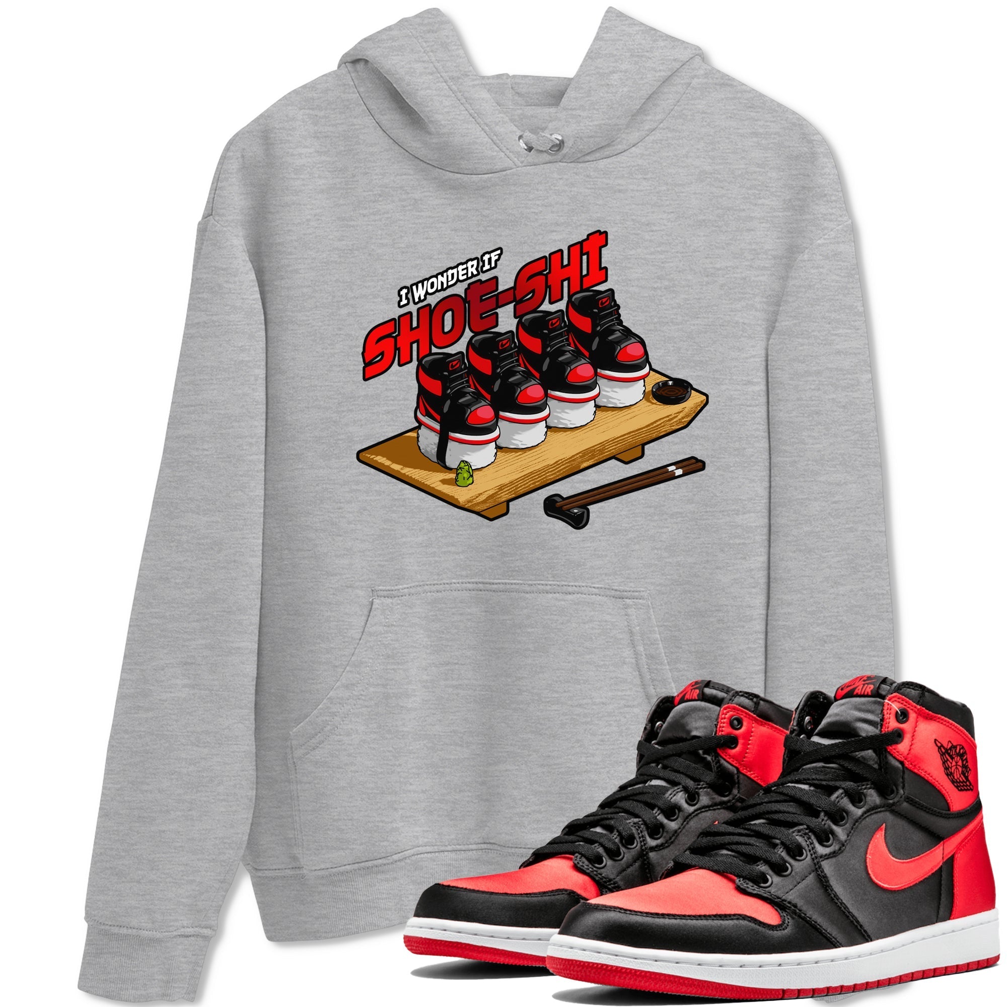 Shoe-Shi snkmatch Tee - Air Jordan 1 Satin Bred