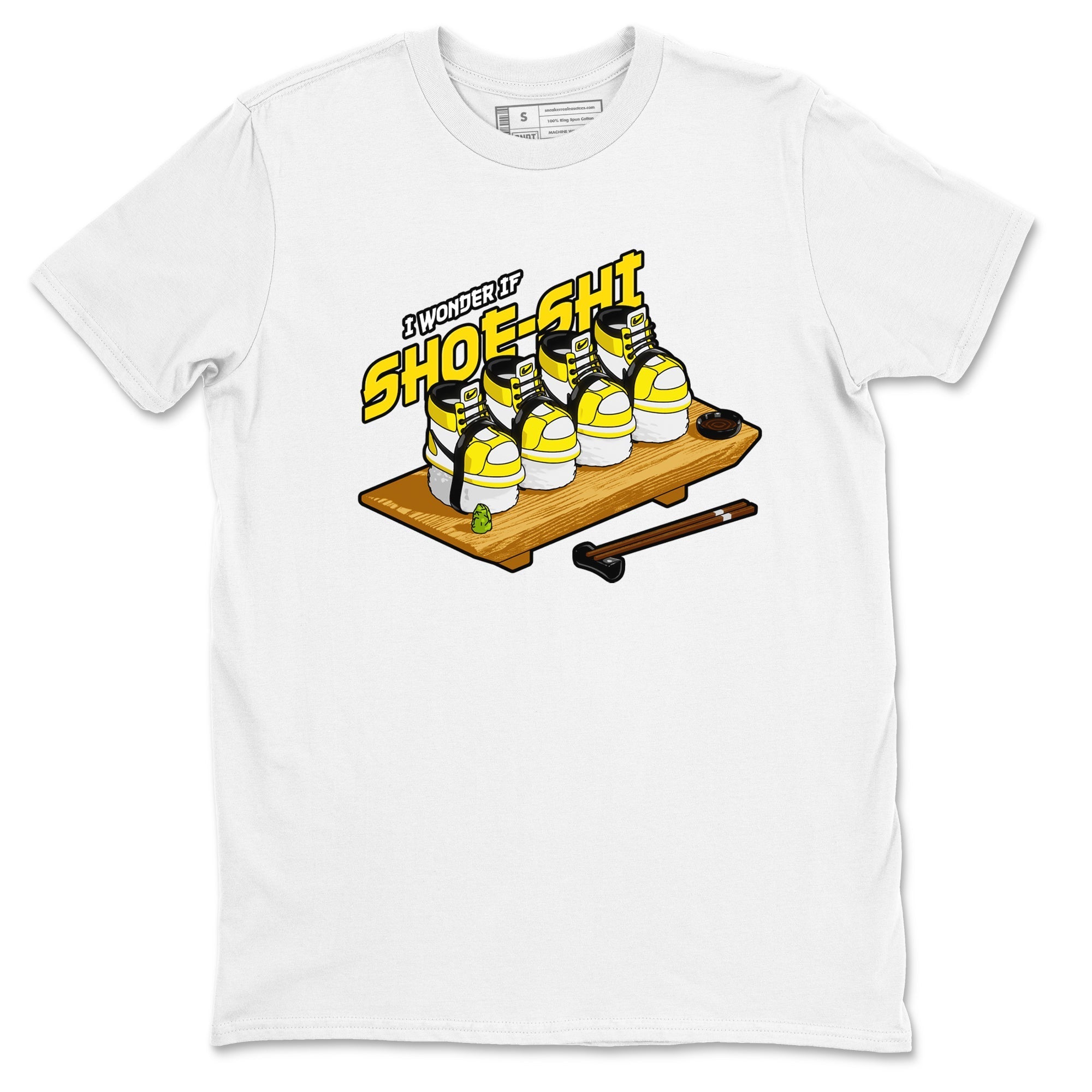 Shoe-Shi snkmatch Tees - Air Jordan 1 Yellow Ochre