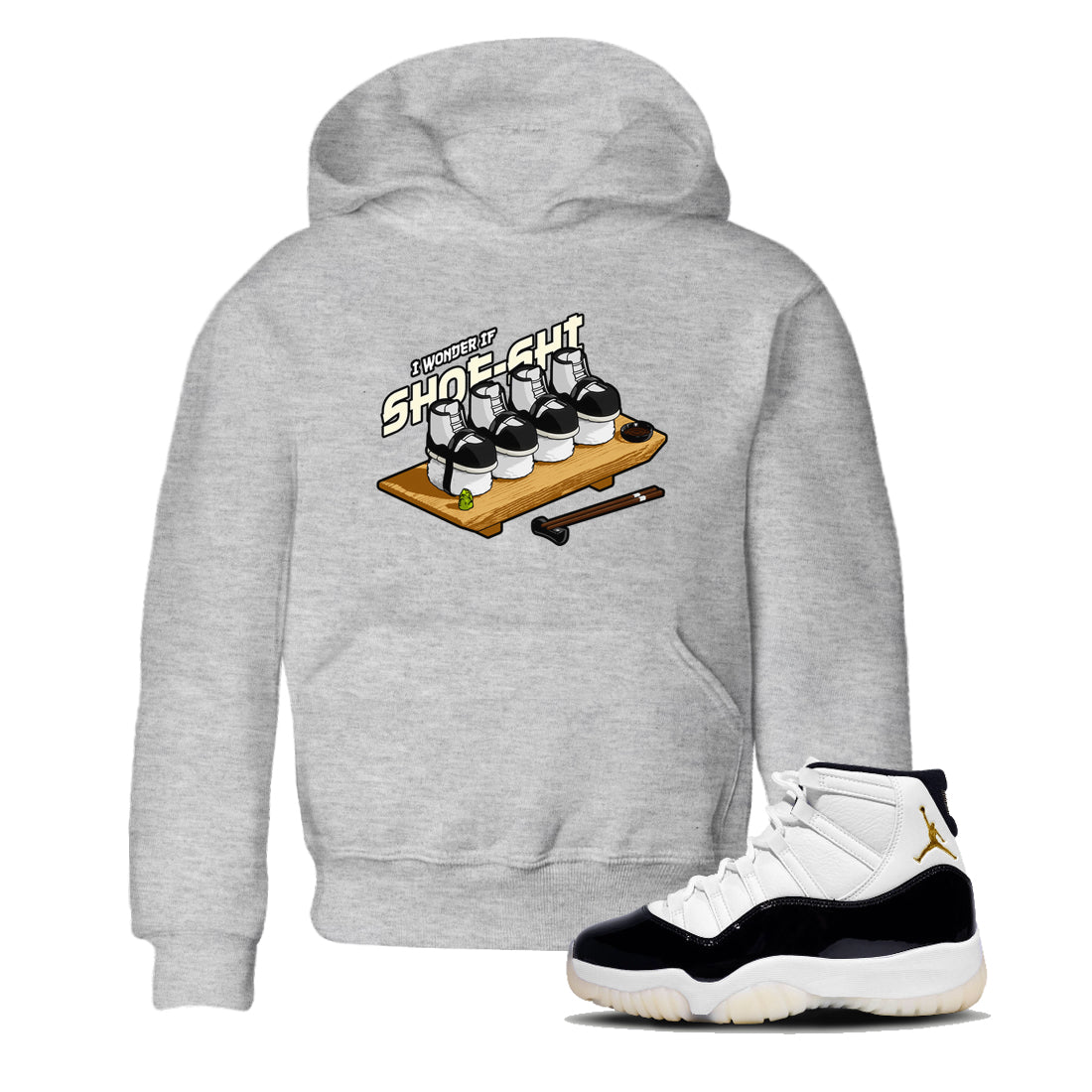 Shoe-Shi snkmatch Tee Kids - Air Jordan 11 Gratitude