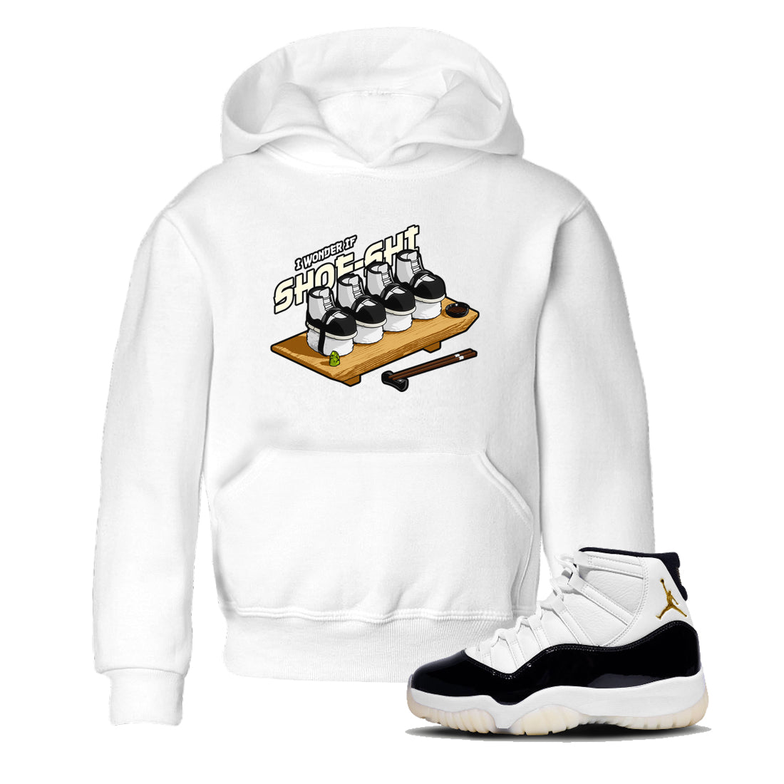Shoe-Shi snkmatch Tee Kids - Air Jordan 11 Gratitude