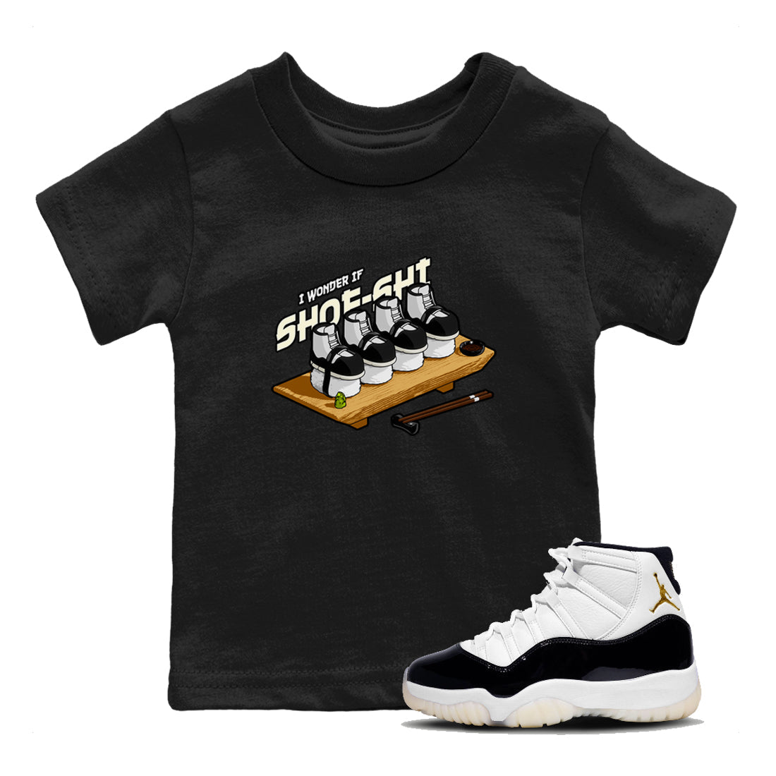 Shoe-Shi snkmatch Tee Kids - Air Jordan 11 Gratitude