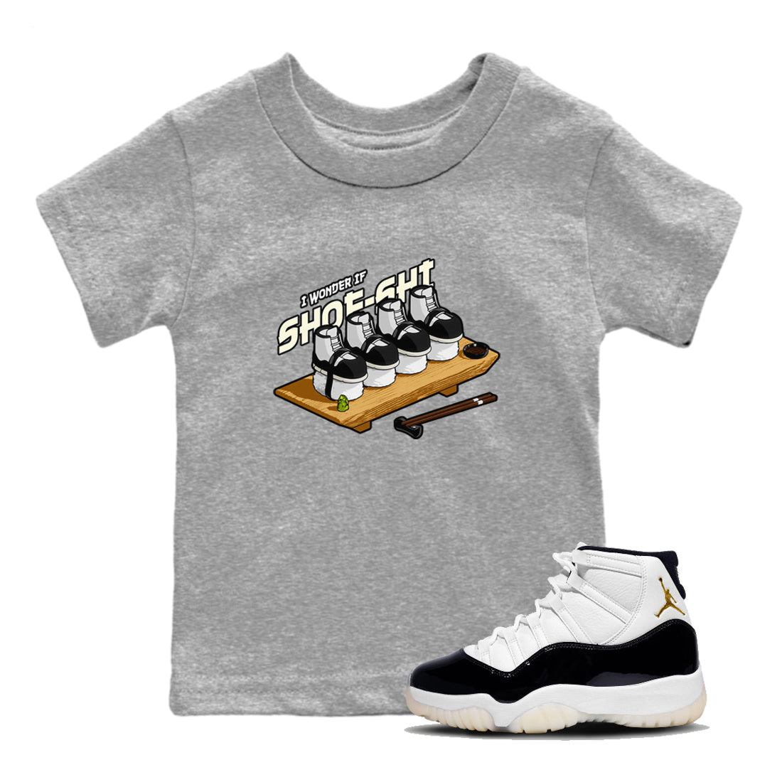 Shoe-Shi snkmatch Tee Kids - Air Jordan 11 Gratitude