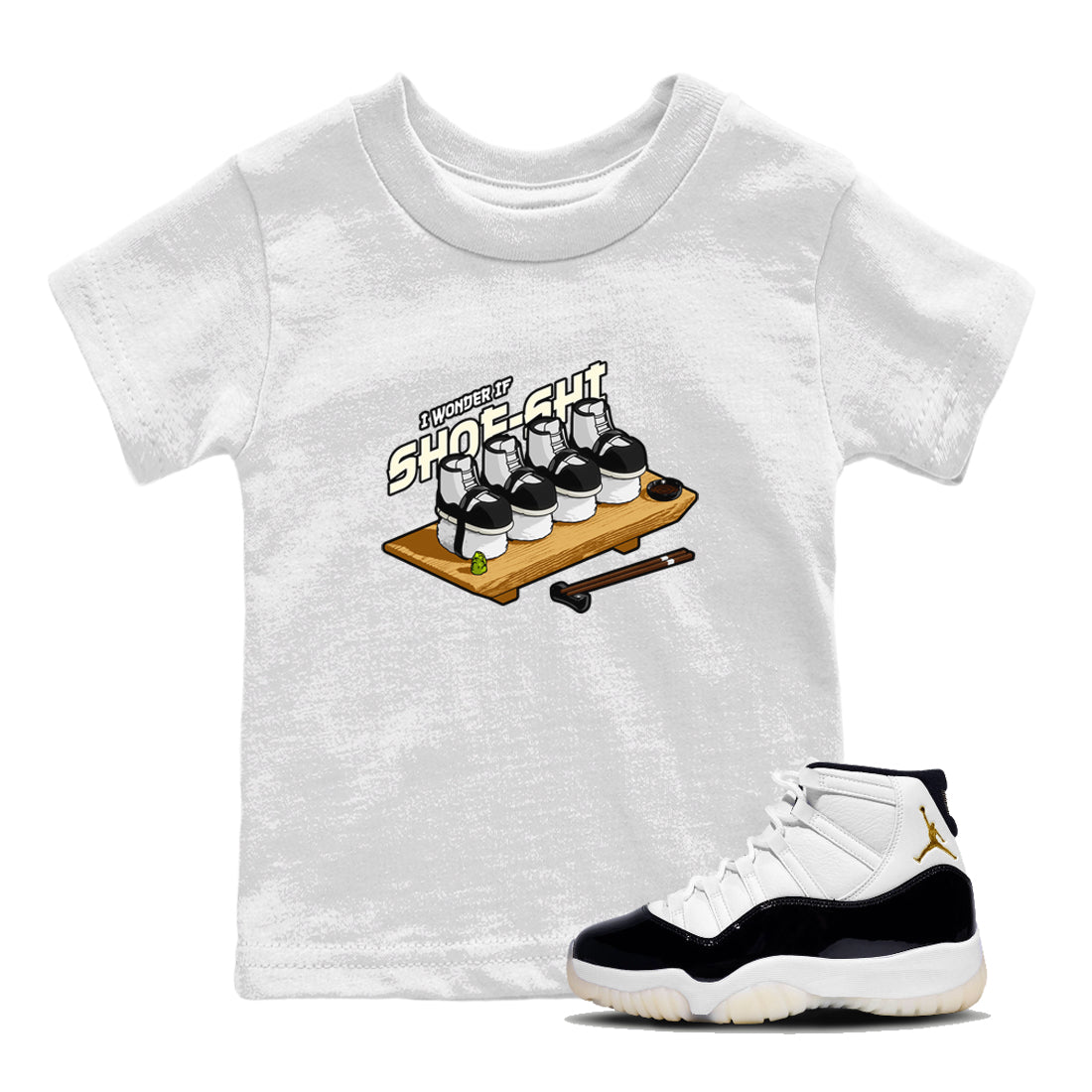 Shoe-Shi snkmatch Tee Kids - Air Jordan 11 Gratitude