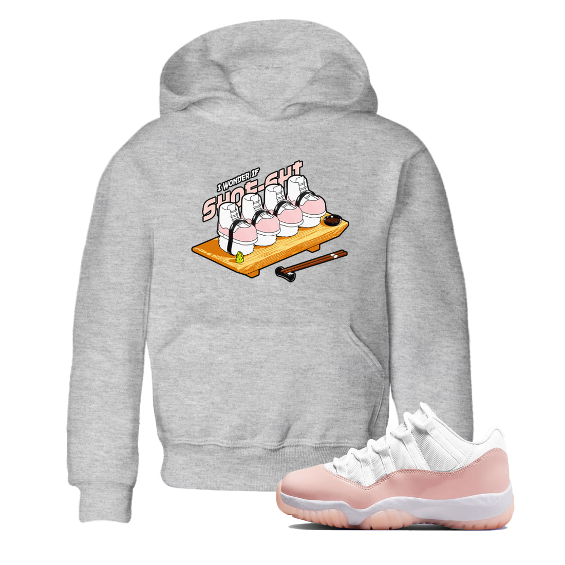 Shoe-Shi snkmatch Tees Kids - Air Jordan 11 Legend Pink