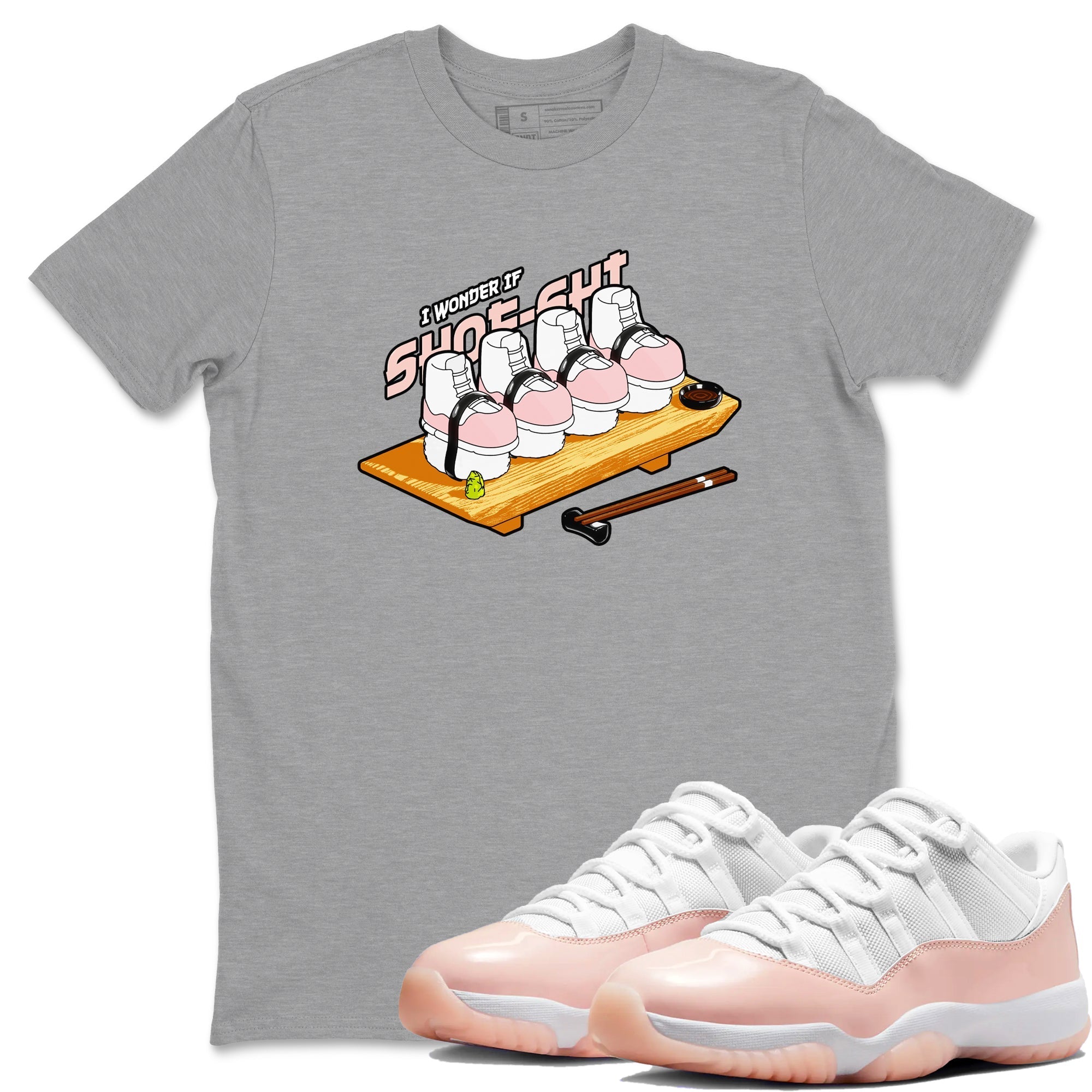 Shoe-Shi snkmatch Tees - Air Jordan 11 Legend Pink