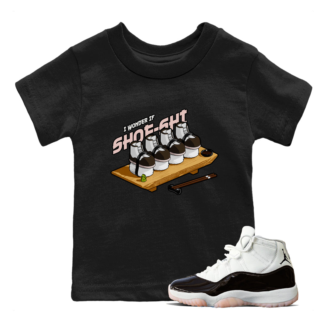 Shoe-Shi snkmatch Tee Kids - Air Jordan 11 Neapolitan
