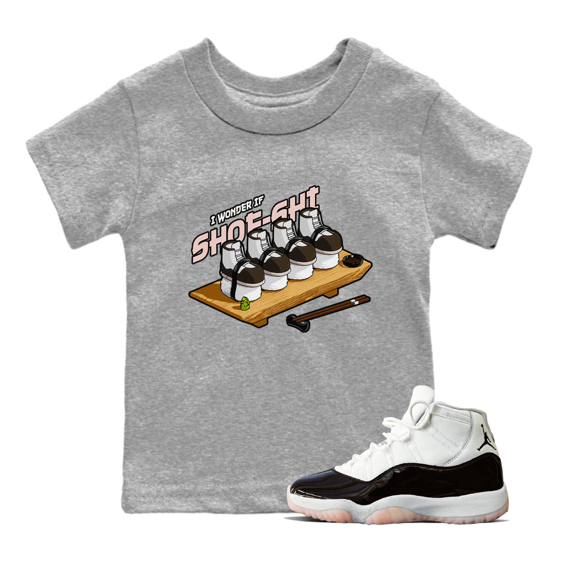 Shoe-Shi snkmatch Tee Kids - Air Jordan 11 Neapolitan