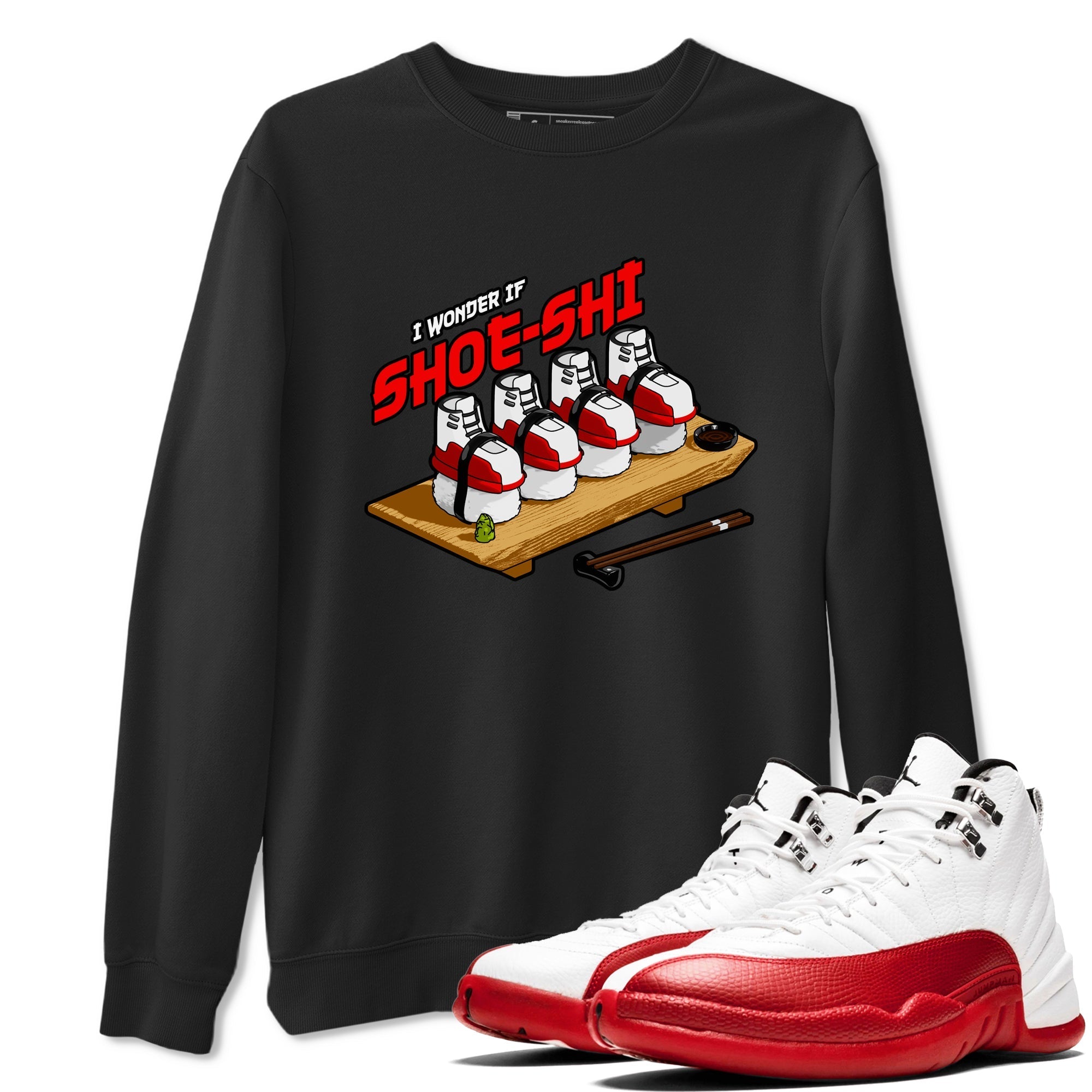 Shoe-Shi snkmatch Tee - Air Jordan 12 Cherry