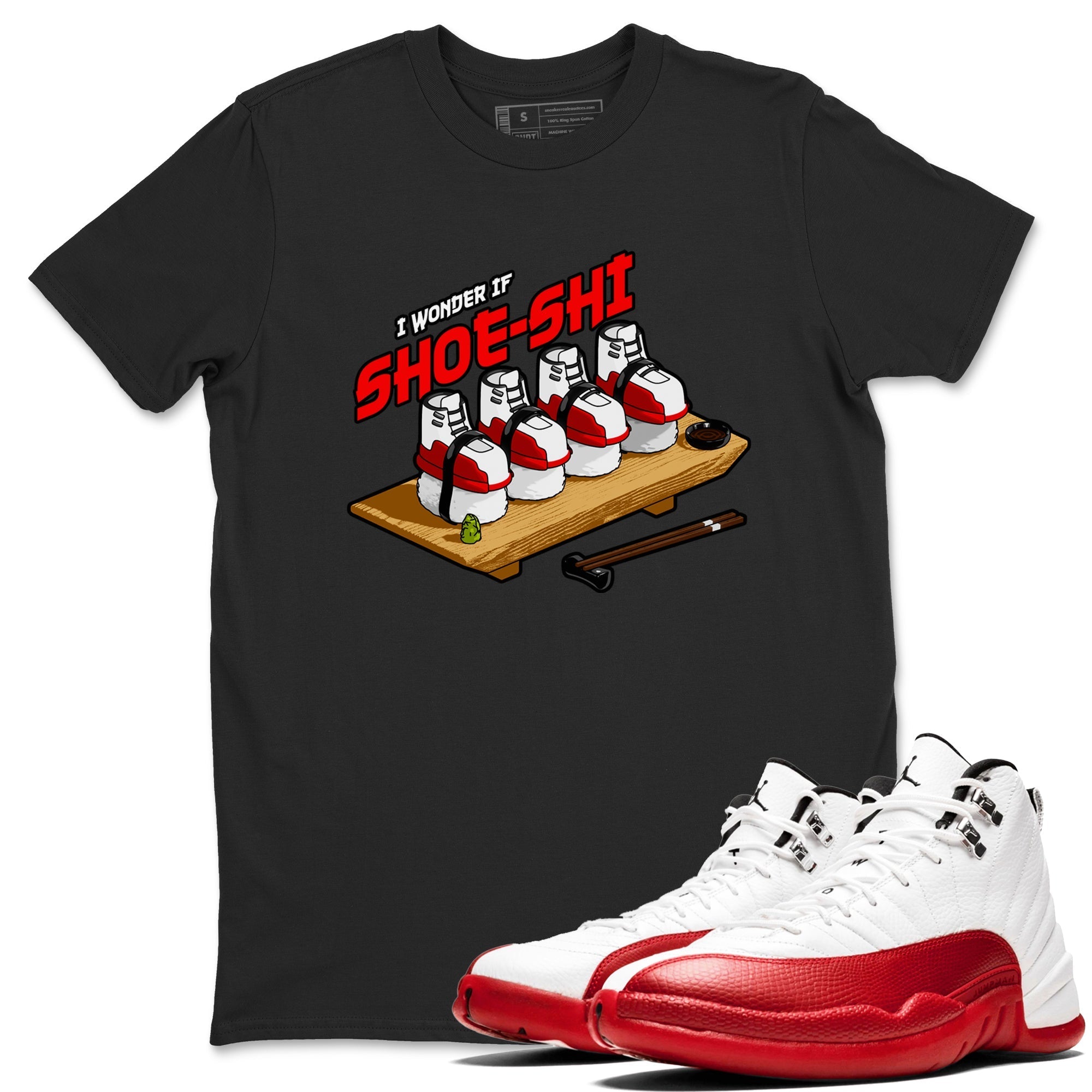 Shoe-Shi snkmatch Tee - Air Jordan 12 Cherry