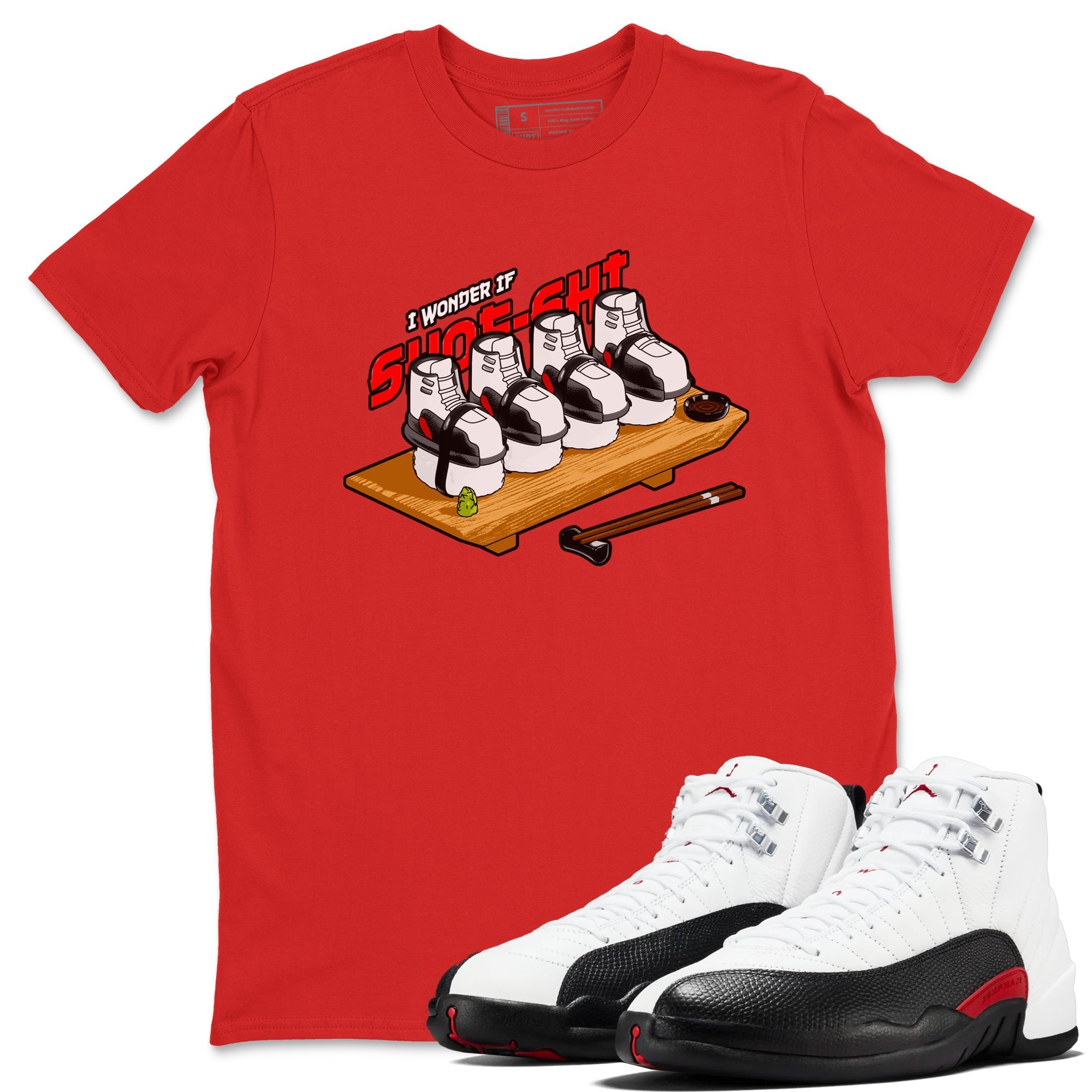 Shoe-Shi snkmatch Tees - Air Jordan 12 Taxi Flip