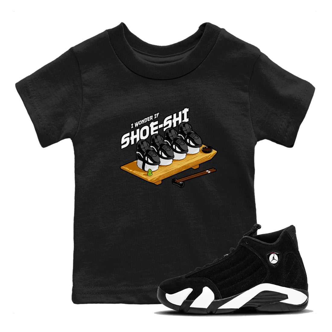 Shoe-Shi snkmatch Tees Kids - Air Jordan 14 Panda