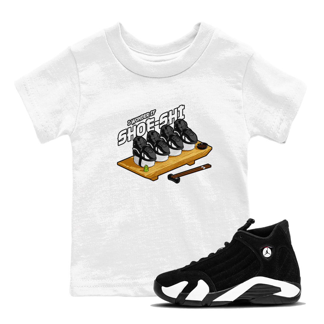 Shoe-Shi snkmatch Tees Kids - Air Jordan 14 Panda